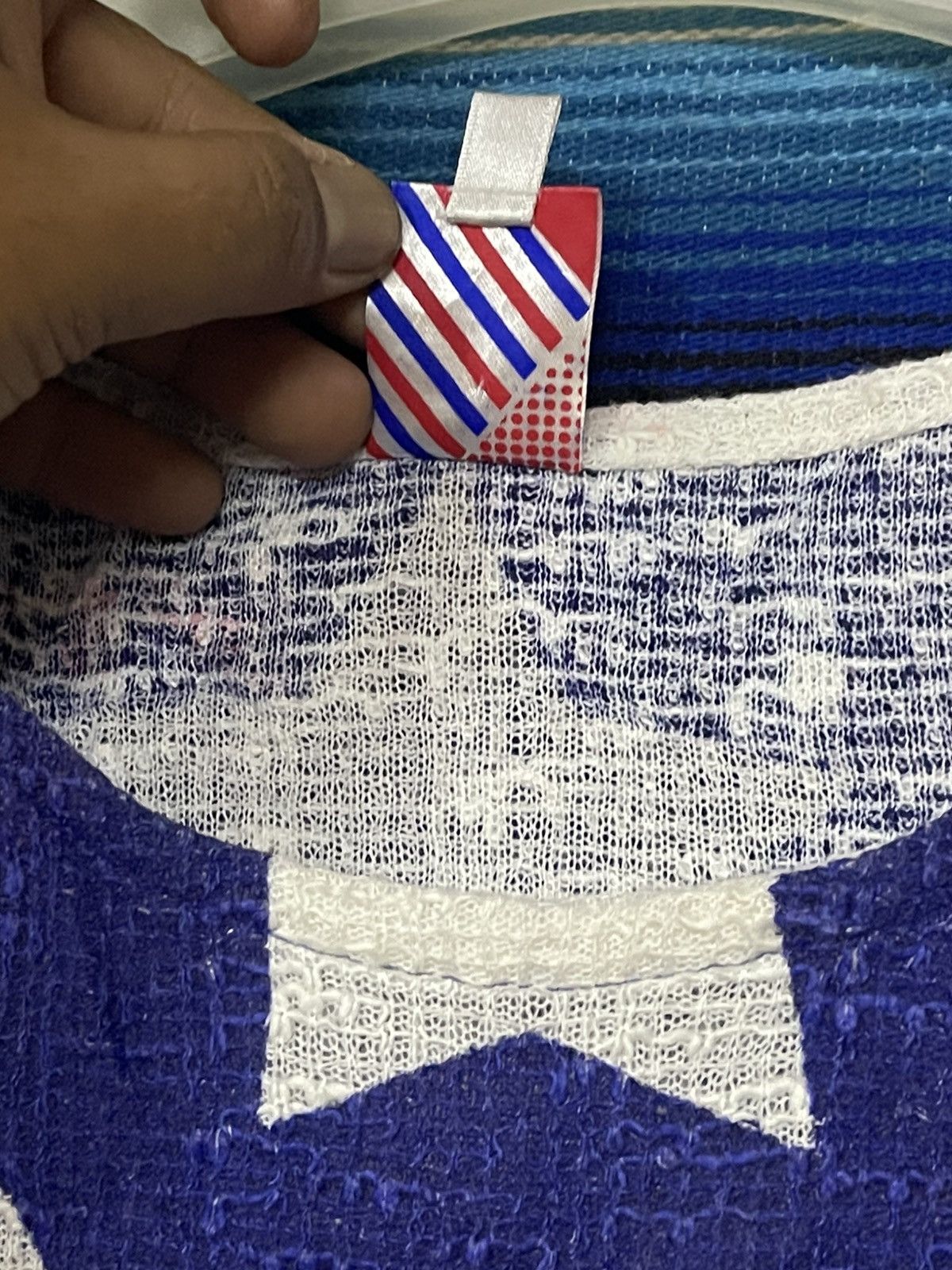 Designer × Japanese Brand VERY RARE 🔥 Co&Lu American Flag Tshirt Size ONE SIZE - 6 Thumbnail
