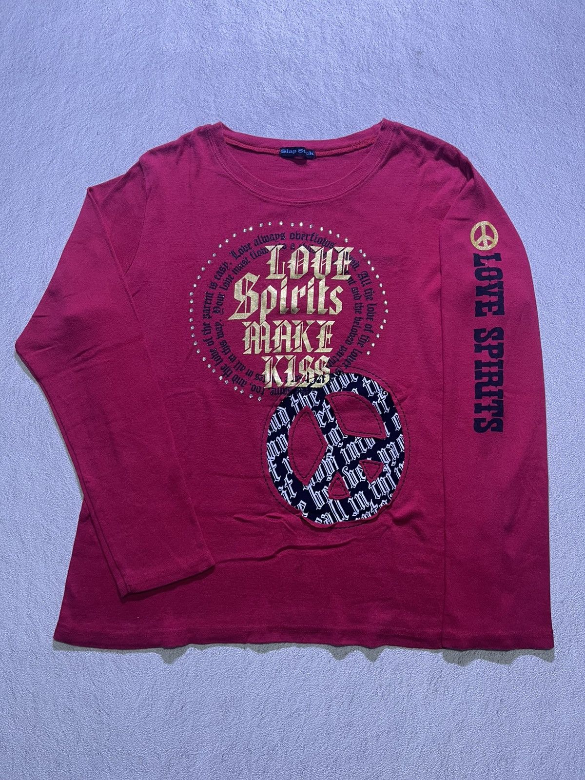 Hysteric Glamour Y2K SLAP STICK long sleeve tshirt Size US M / EU 48-50 / 2 - 1 Thumbnail
