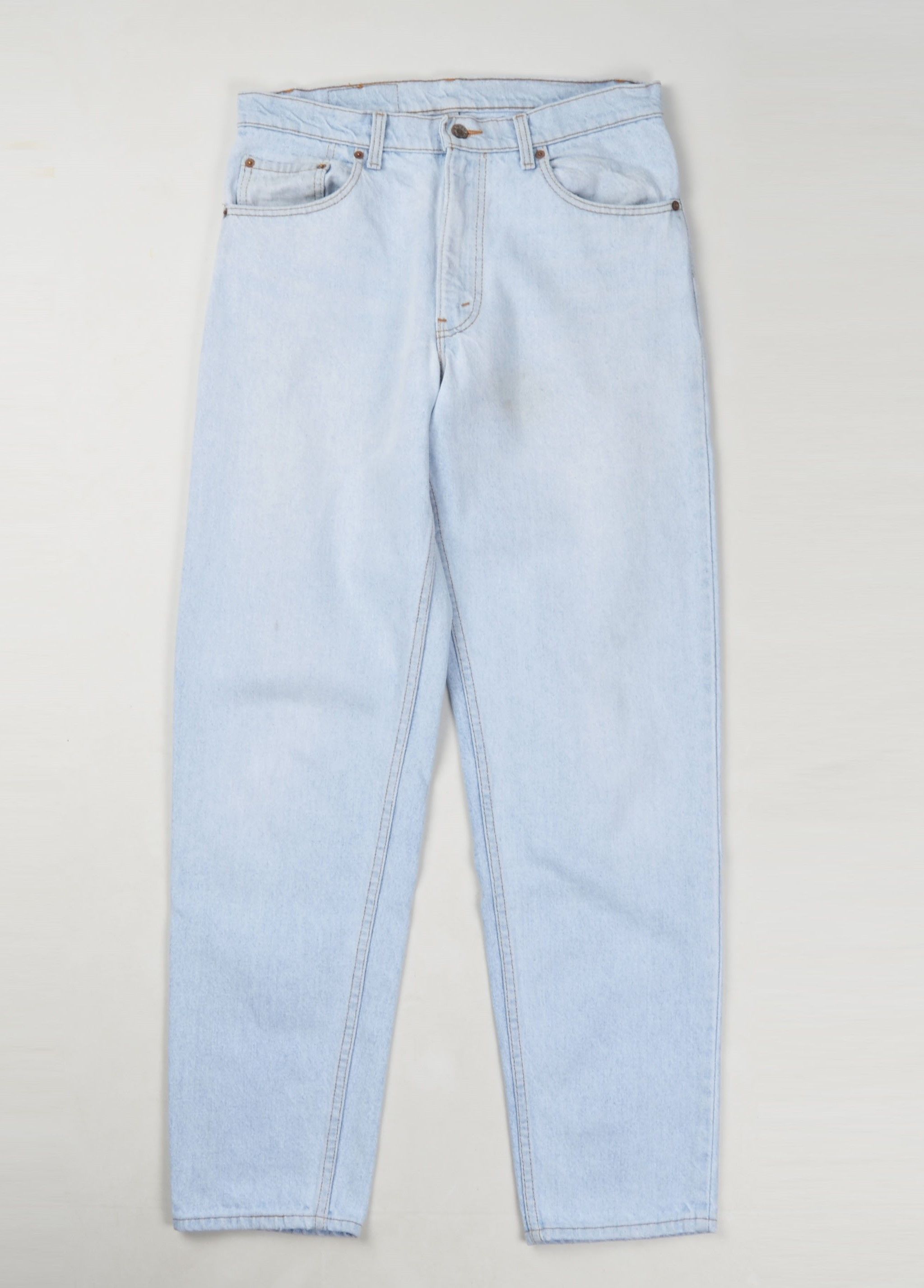 Levi's Vintage Clothing × Vintage Vintage Levi's 550 Made in USA Light Blue Denim Jeans Size US 32 / EU 48 - 1 Thumbnail