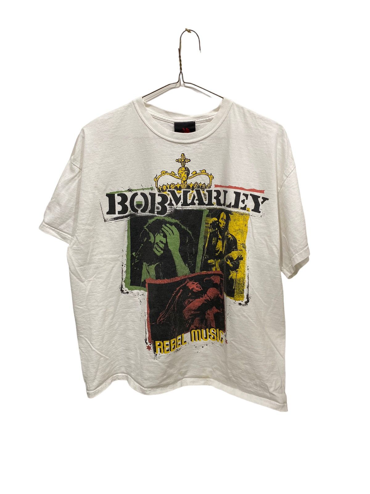 Bob Marley × Vintage × Zion Rootswear Y2K Bob Marley Zion Roots Wear T Shirt Size US XL / EU 56 / 4 - 1 Thumbnail