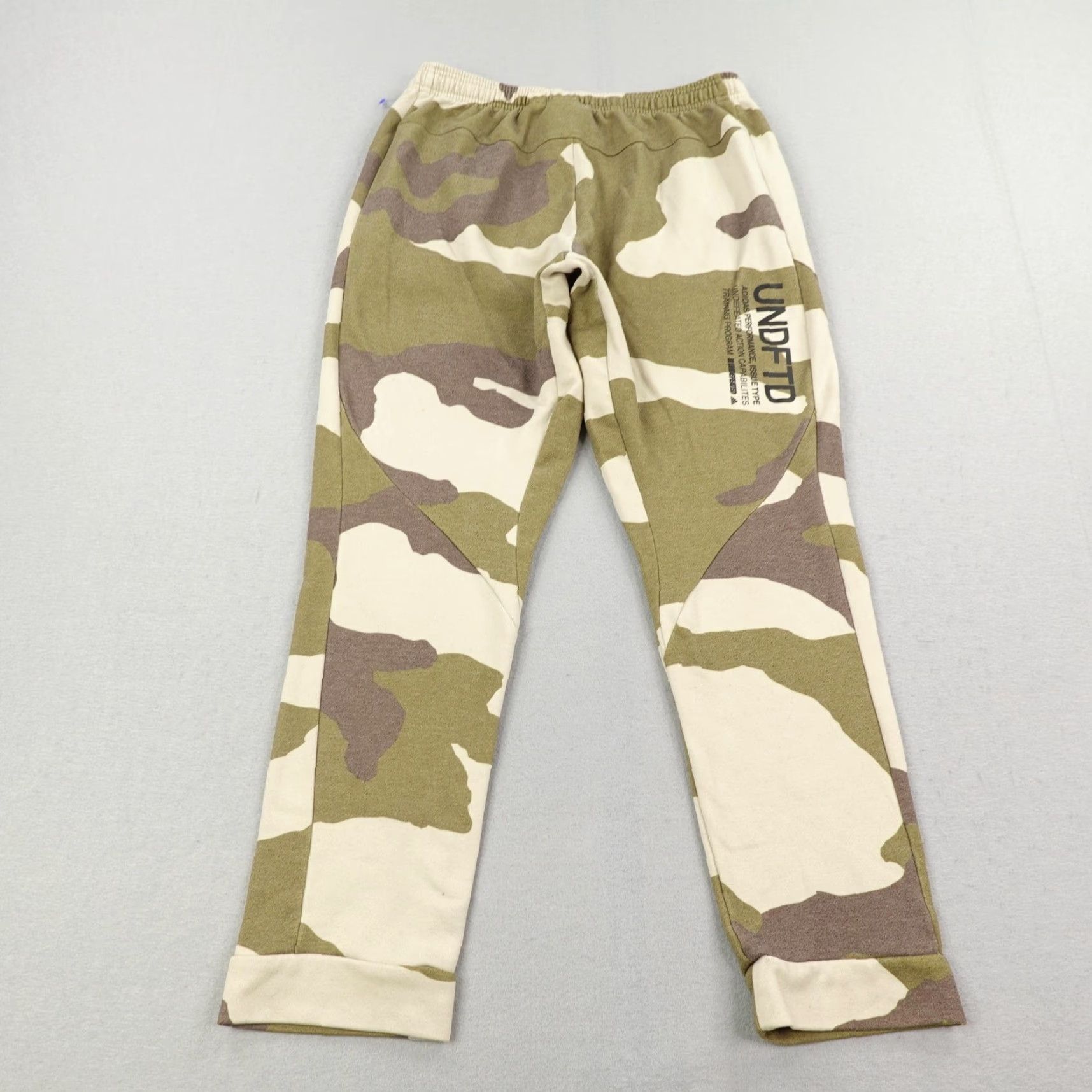 Adidas Adidas Undefeated Pants Mens Medium Dune Tactile Khaki Camo Joggers Sweatpants Size US 31 - 6 Thumbnail