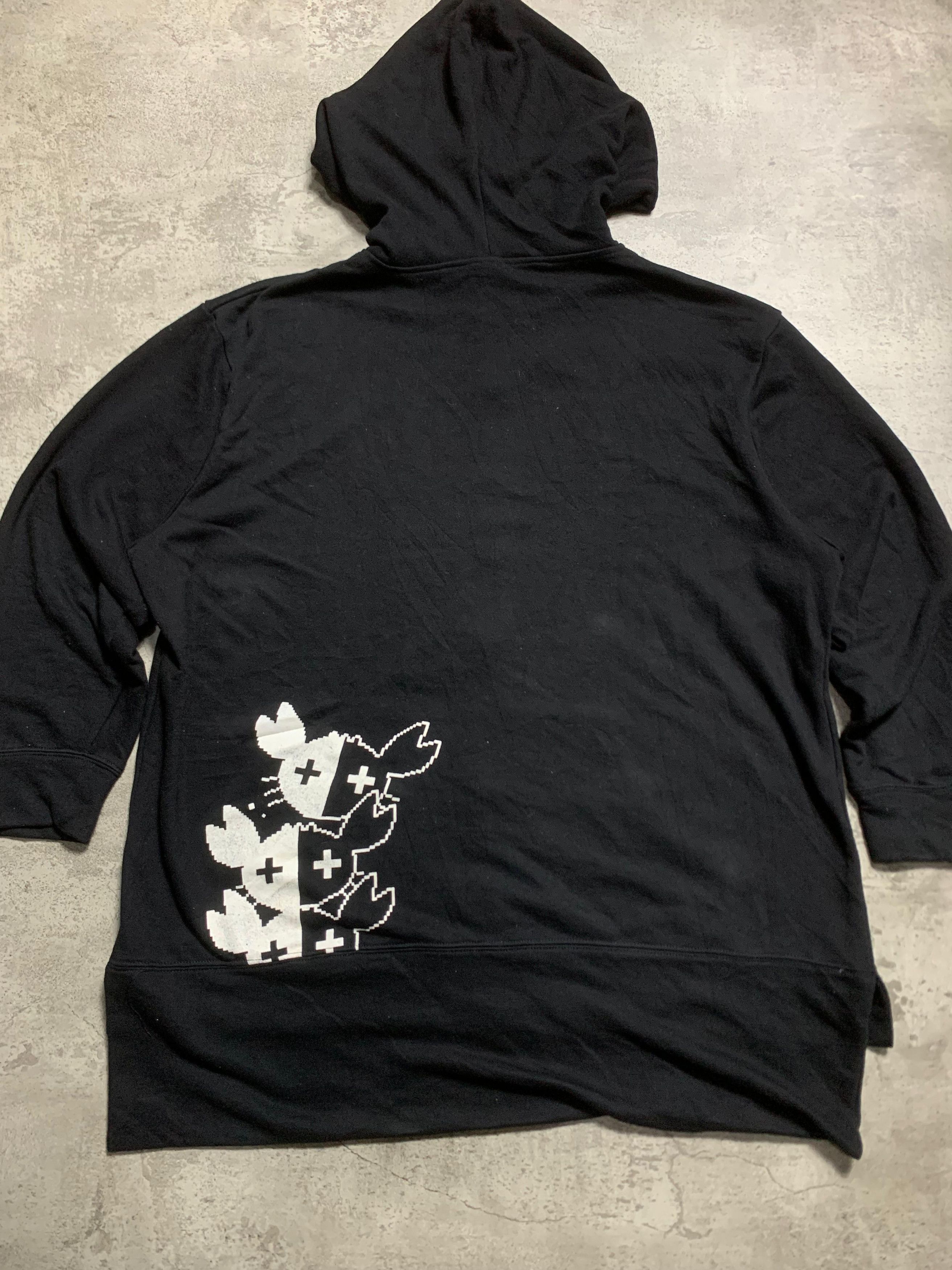Anime Japan Anime Monokuma Character Black Hoodie Size US XXL / EU 58 / 5 - 4 Thumbnail