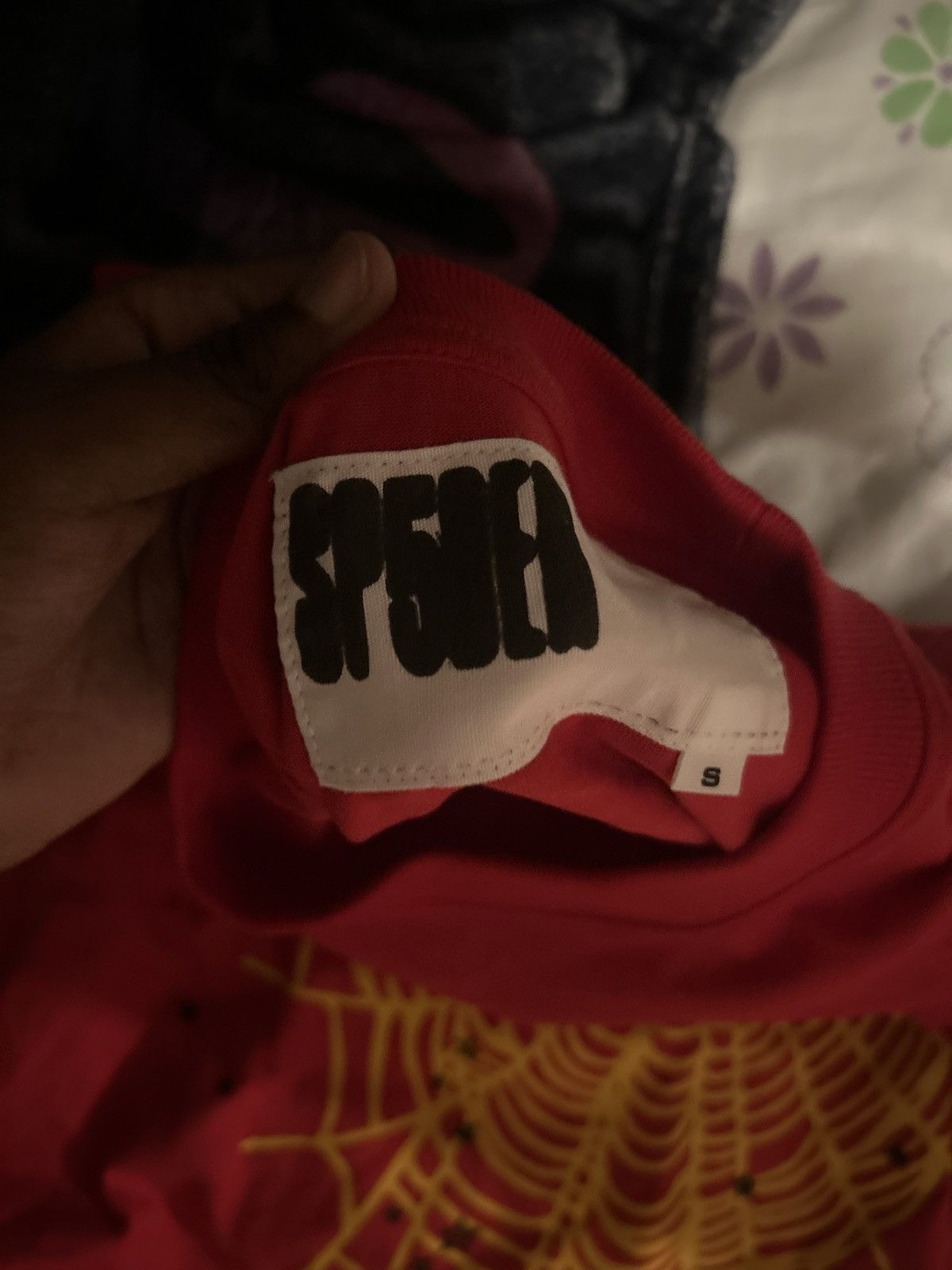 Sp5der Sp5der Punk V2 Longsleeve Red size small Size US S / EU 44-46 / 1 - 2 Thumbnail