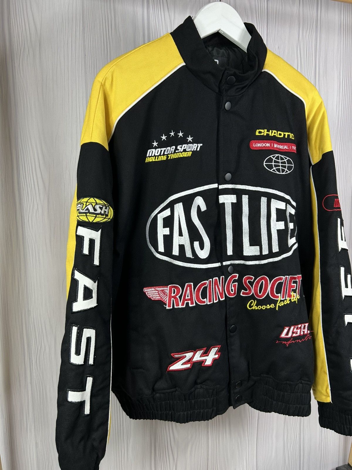 Vintage Marlboro Fast Life VTG Racing Motorcycle Drift Vibe Jacket L Size US L / EU 52-54 / 3 - 3 Thumbnail