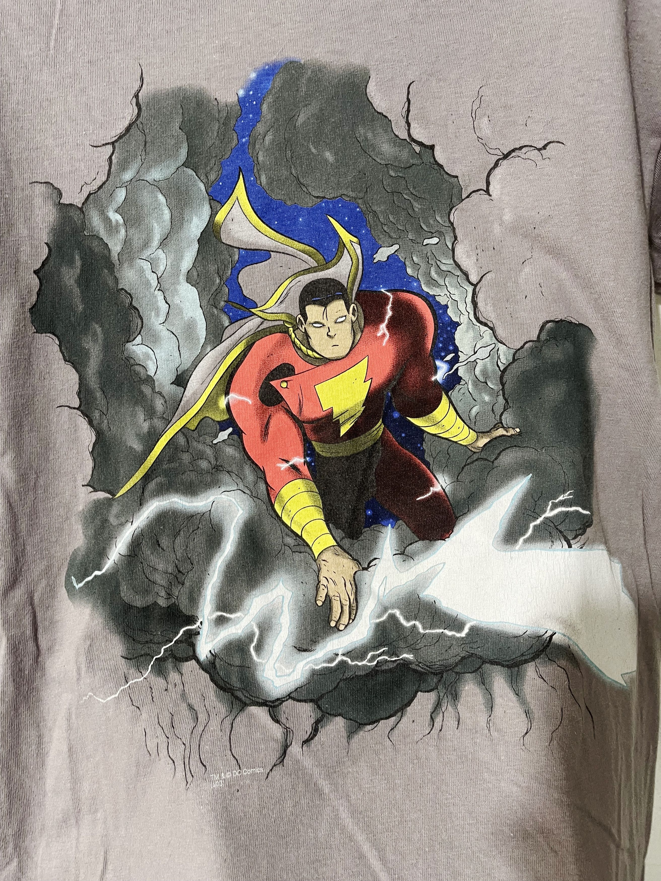 Cartoon Network × DC Comics × Vintage Vintage 2003 Shazam Shirt Size US S / EU 44-46 / 1 - 2 Thumbnail