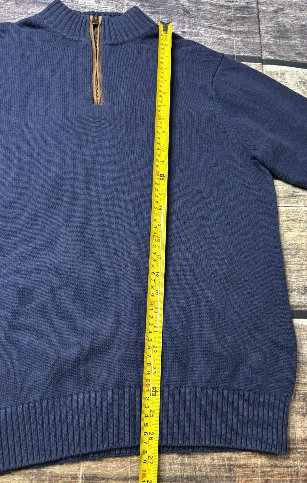 Vineyard Vines Vineyard Vines Sweater Mens M Merino Wool 1/4 Zip Patch Size US M / EU 48-50 / 2 - 10 Thumbnail
