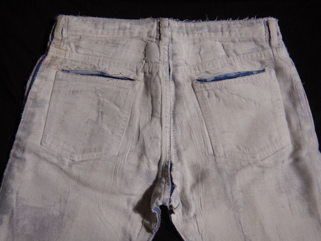 Maison Margiela 2016 Cracked Paint Jeans Size US 28 / EU 44 - 4 Thumbnail