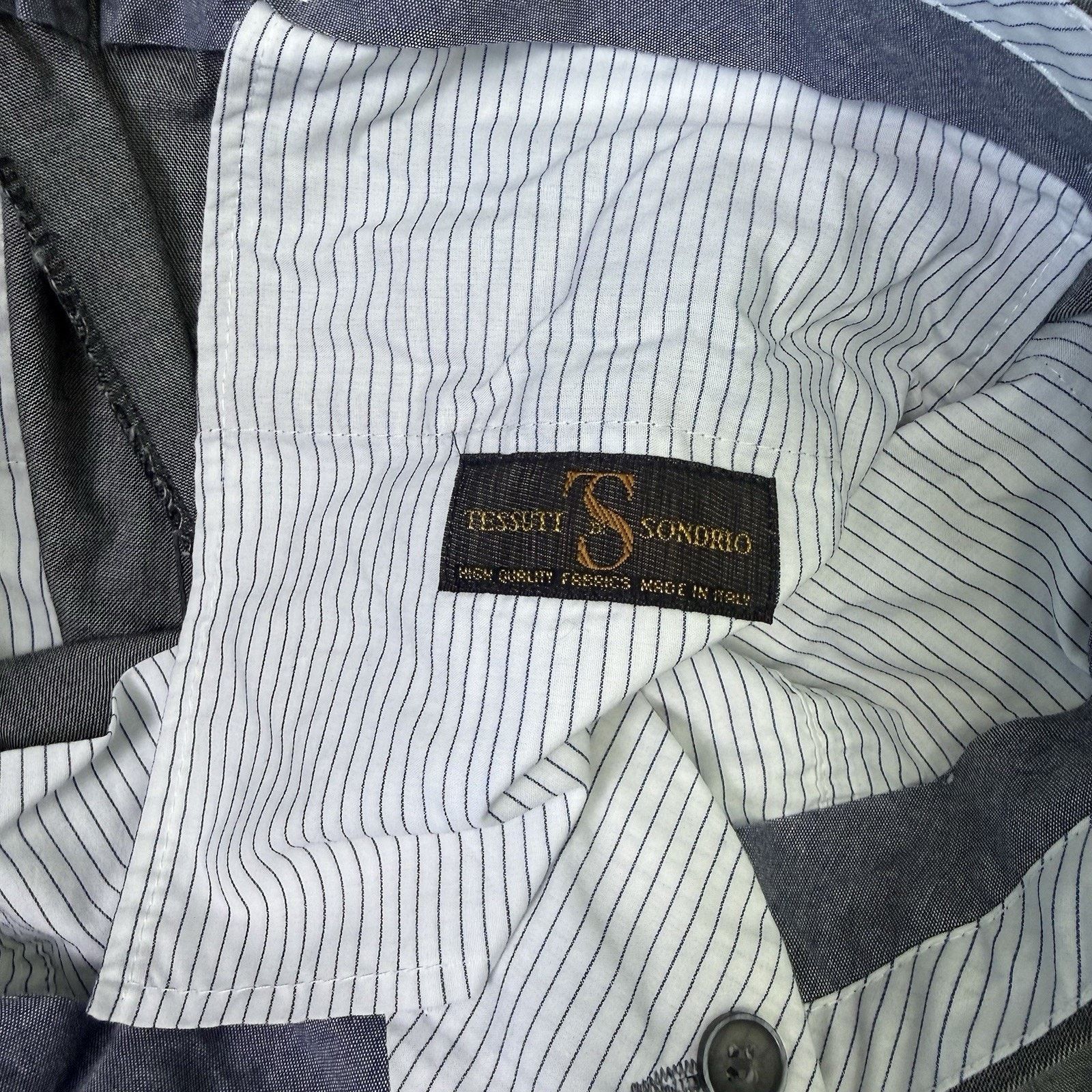 Suitsupply Suit Supply Dress Pants 35 Gray Pleated Made in Italy Size US 35 - 5 Thumbnail