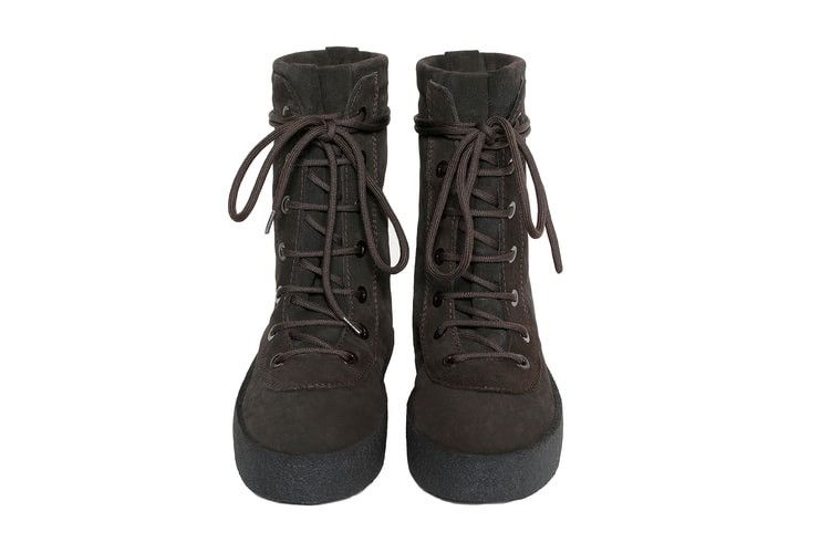 Yeezy Yeezy Season 2 - “Oil” Military Crepe Boots Size US 8 / EU 41 - 17 Thumbnail