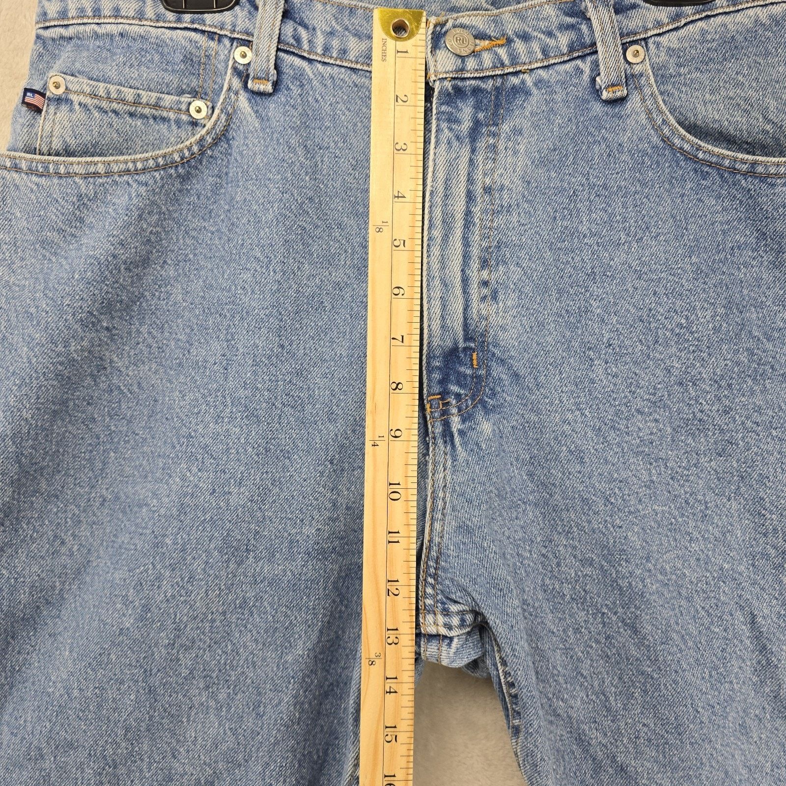 Polo Ralph Lauren Vtg Polo Jeans Company Ralph Lauren Mens 38x30 (Fits 37x29) Size US 38 / EU 54 - 13 Thumbnail