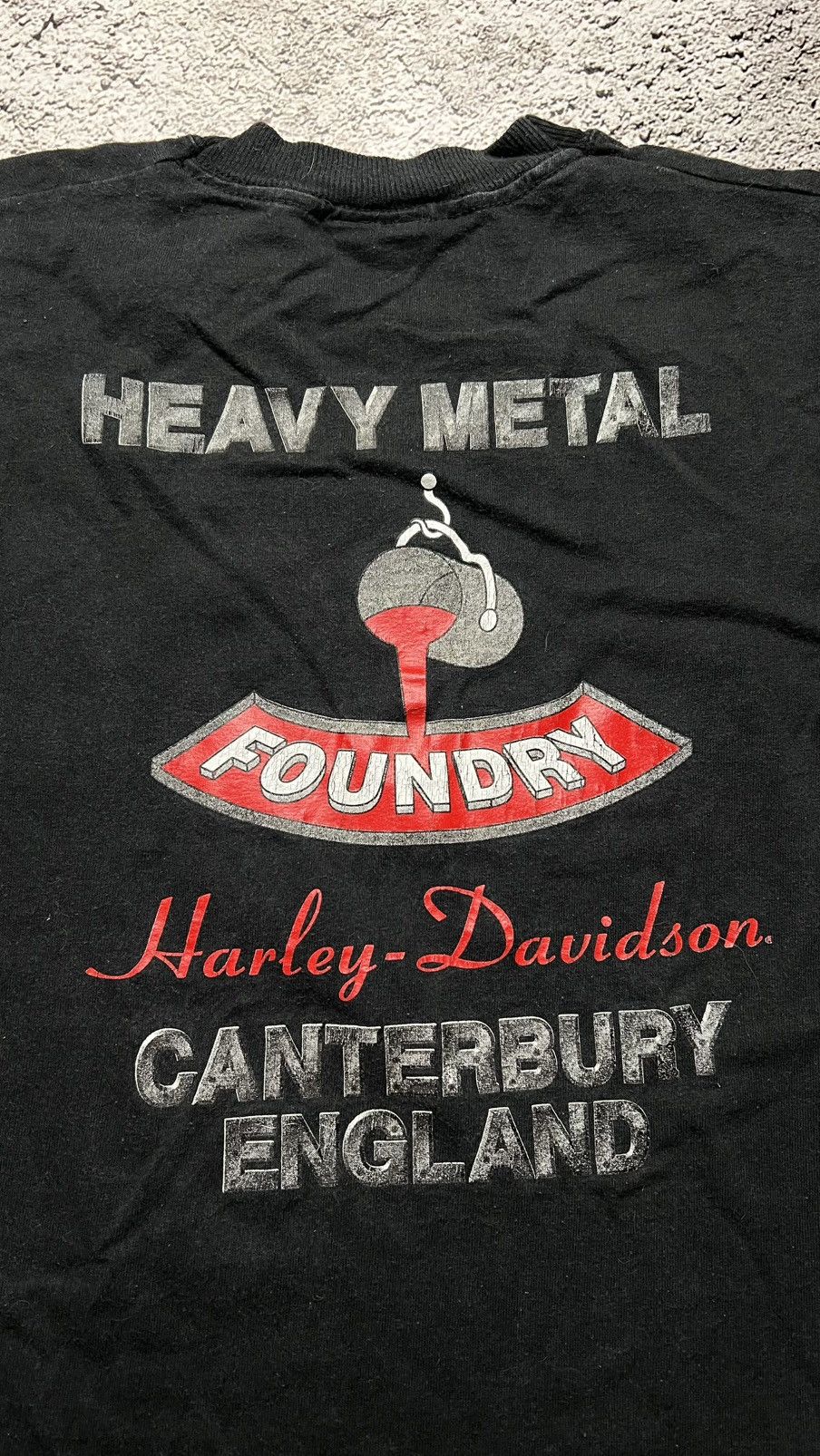 Harley Davidson 1997 Harley-Davidson Engines Knucklehead Panhead ENGLAND TEE Size US S / EU 44-46 / 1 - 11 Thumbnail