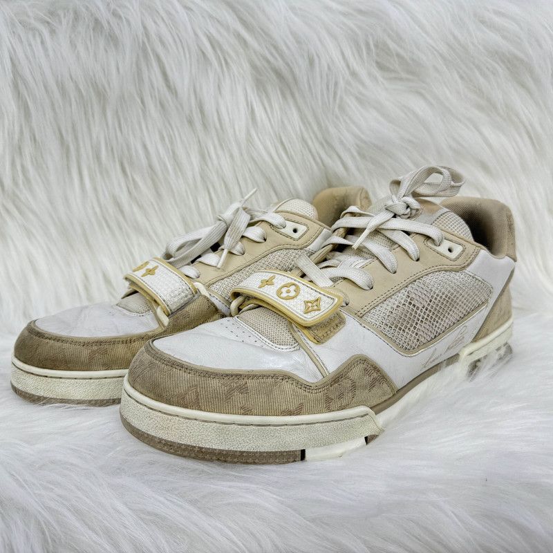 Louis Vuitton Louis Vuitton Stylish Low-Top Trainer Shoes 0089 Size US 8.5 / EU 41-42 - 1 Thumbnail