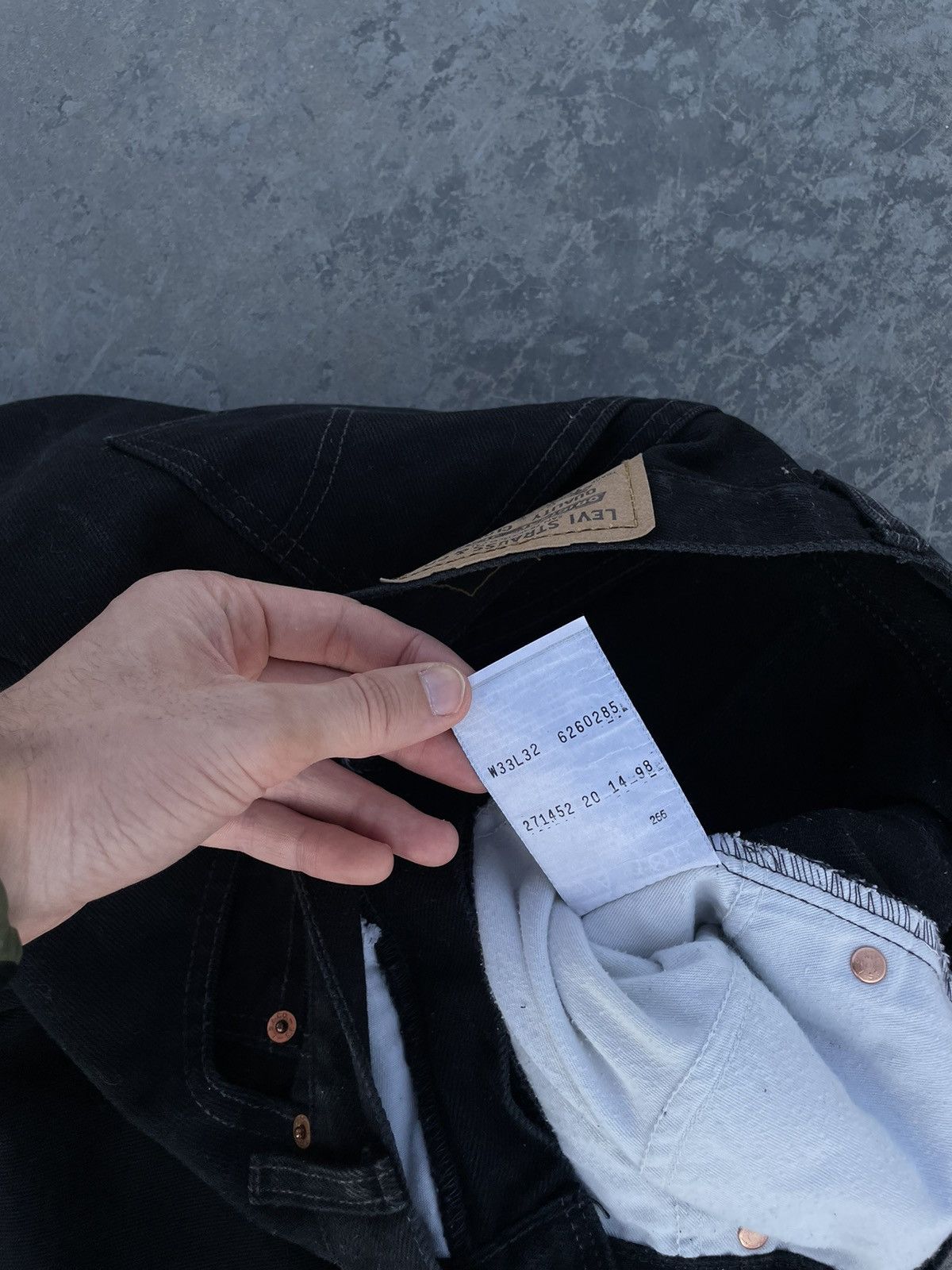 Levi's Vintage Clothing Vintage 90s Levi’s 626 Baggy Denim Sk8 Pants Y2K Jeans Size US 32 / EU 48 - 3 Thumbnail