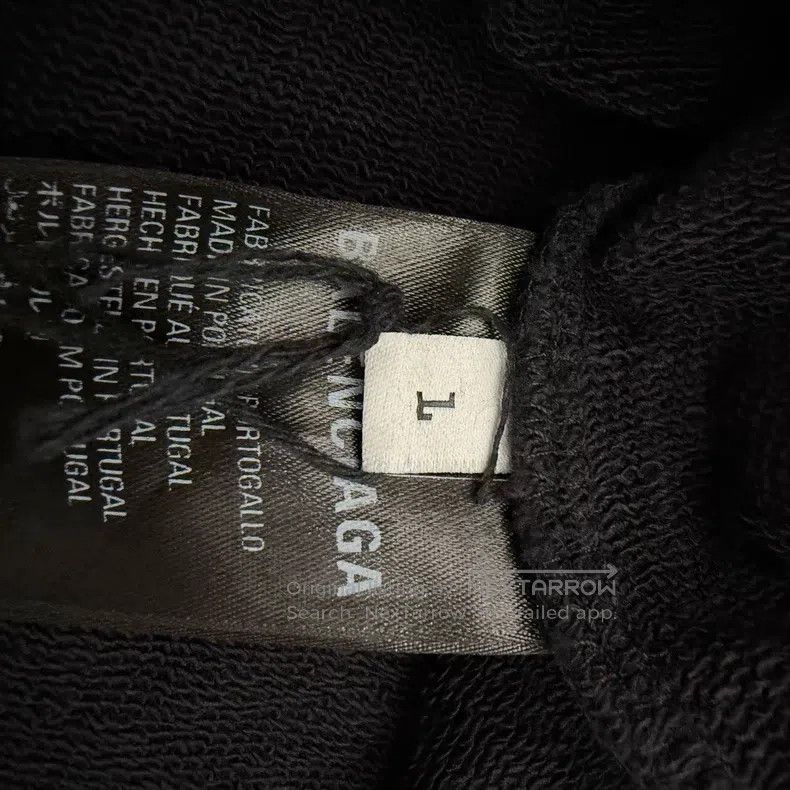 Balenciaga Balenciaga Black Tape Sea Wave Coke Hoodie Size US S / EU 44-46 / 1 - 5 Thumbnail