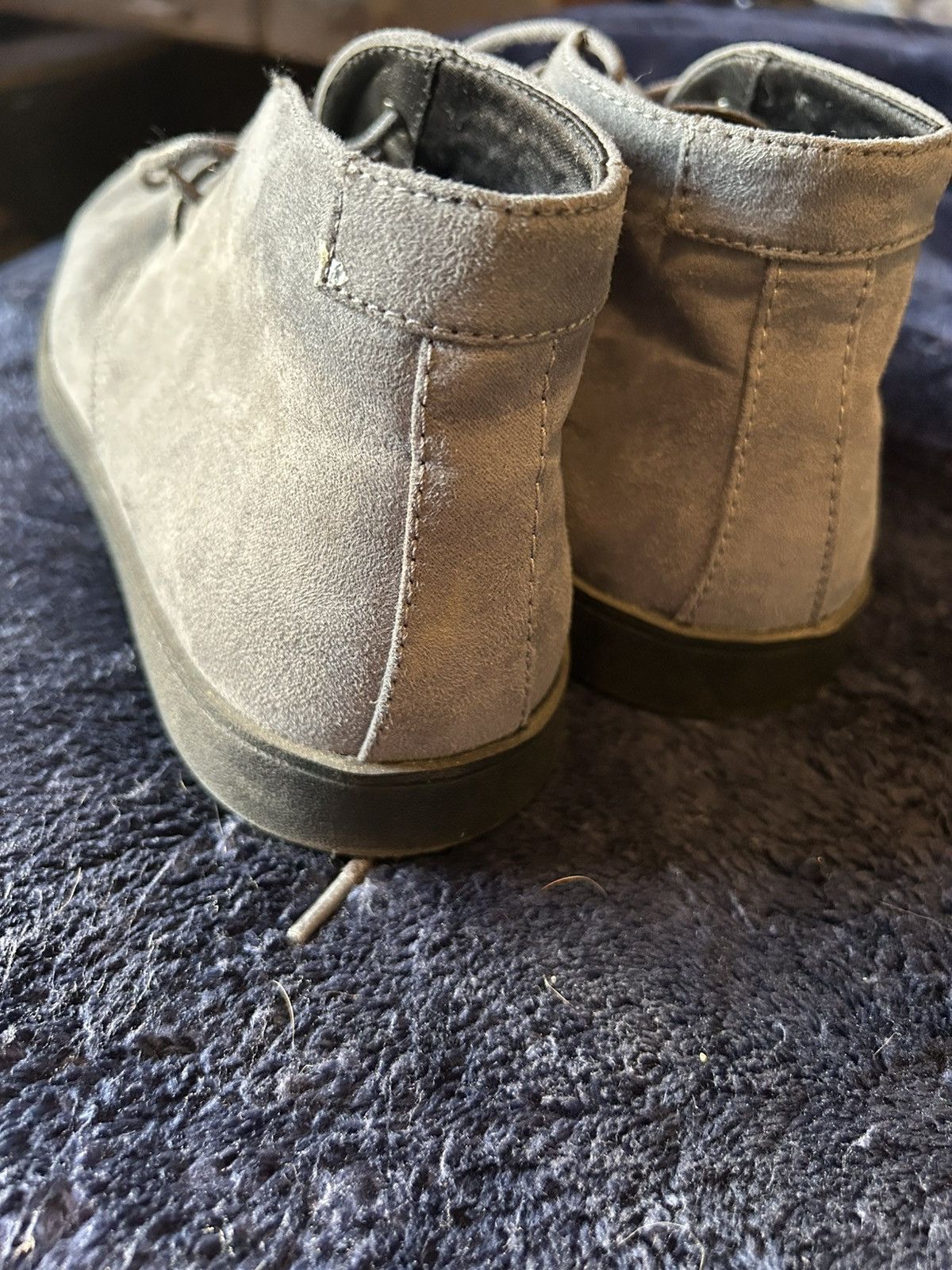 Alfani Grey Suede Alfani Chukka Boots Size US 8.5 / EU 41-42 - 4 Thumbnail