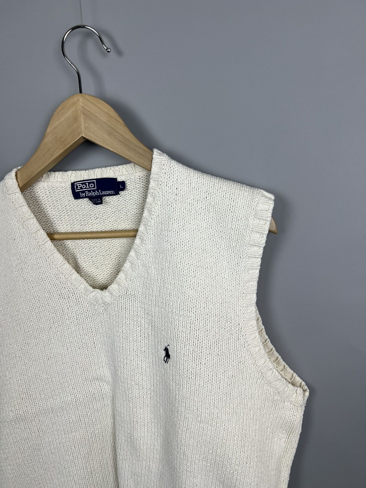 Polo Ralph Lauren 90-s Vintage Polo Ralph Lauren Knit vest size L Size US L / EU 52-54 / 3 - 2 Thumbnail