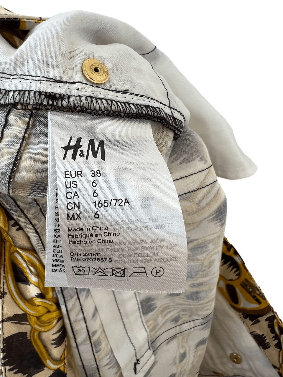 Moschino Hm Moschino pants chain 38 Size 26" / US 2 / IT 38 - 3 Thumbnail