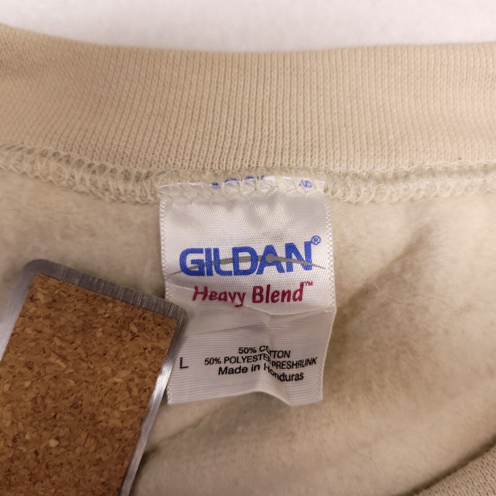 Gildan Gildan Snowman Long Sleeve Pullover Womens Size Large Beige Size L / US 10 / IT 46 - 4 Thumbnail