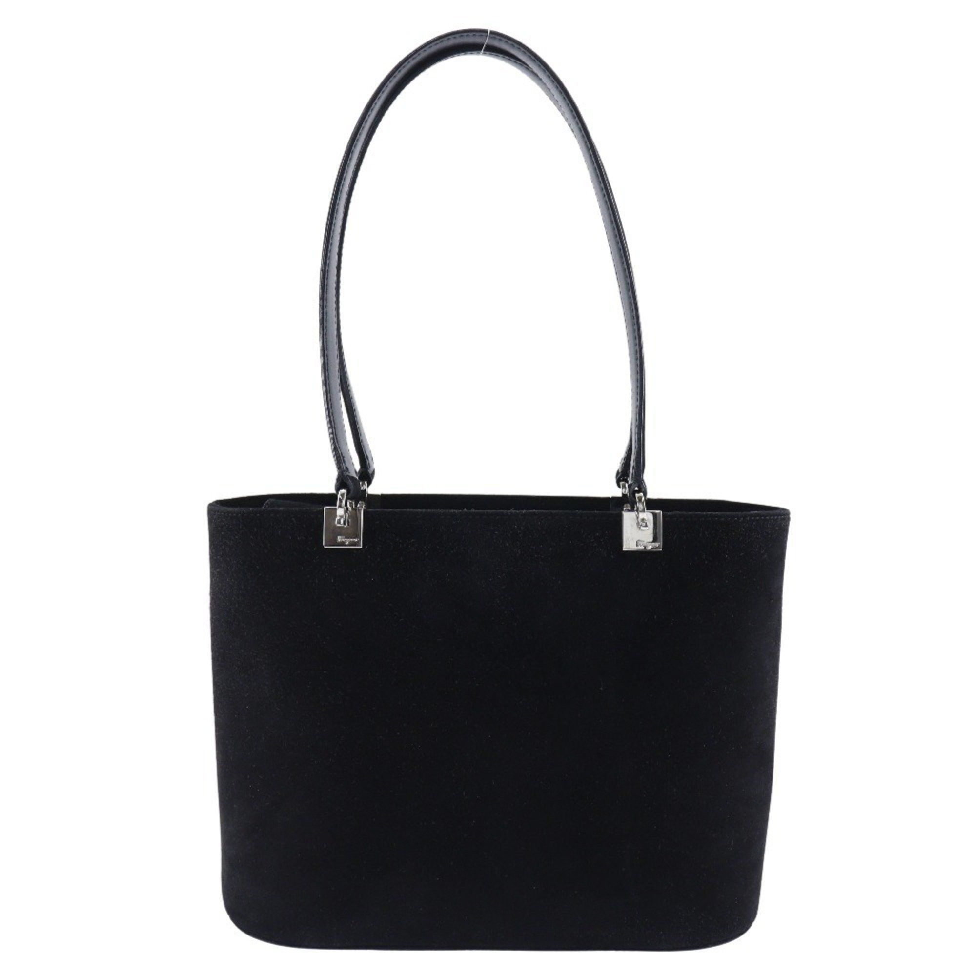 Salvatore Ferragamo handbag suede A5 type ladies