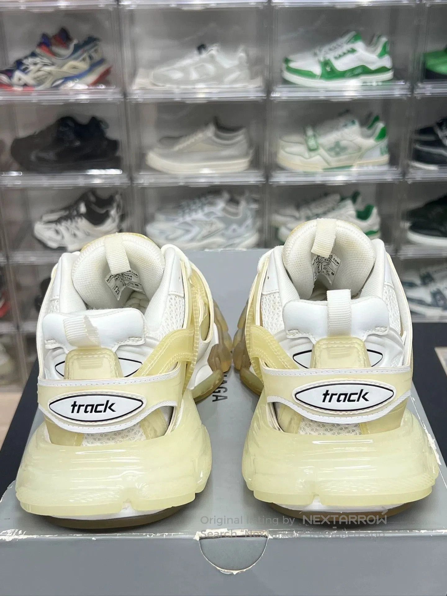 Balenciaga Balenciaga Track White Sneakers Size 41. Size US 8 / EU 41 - 6 Thumbnail