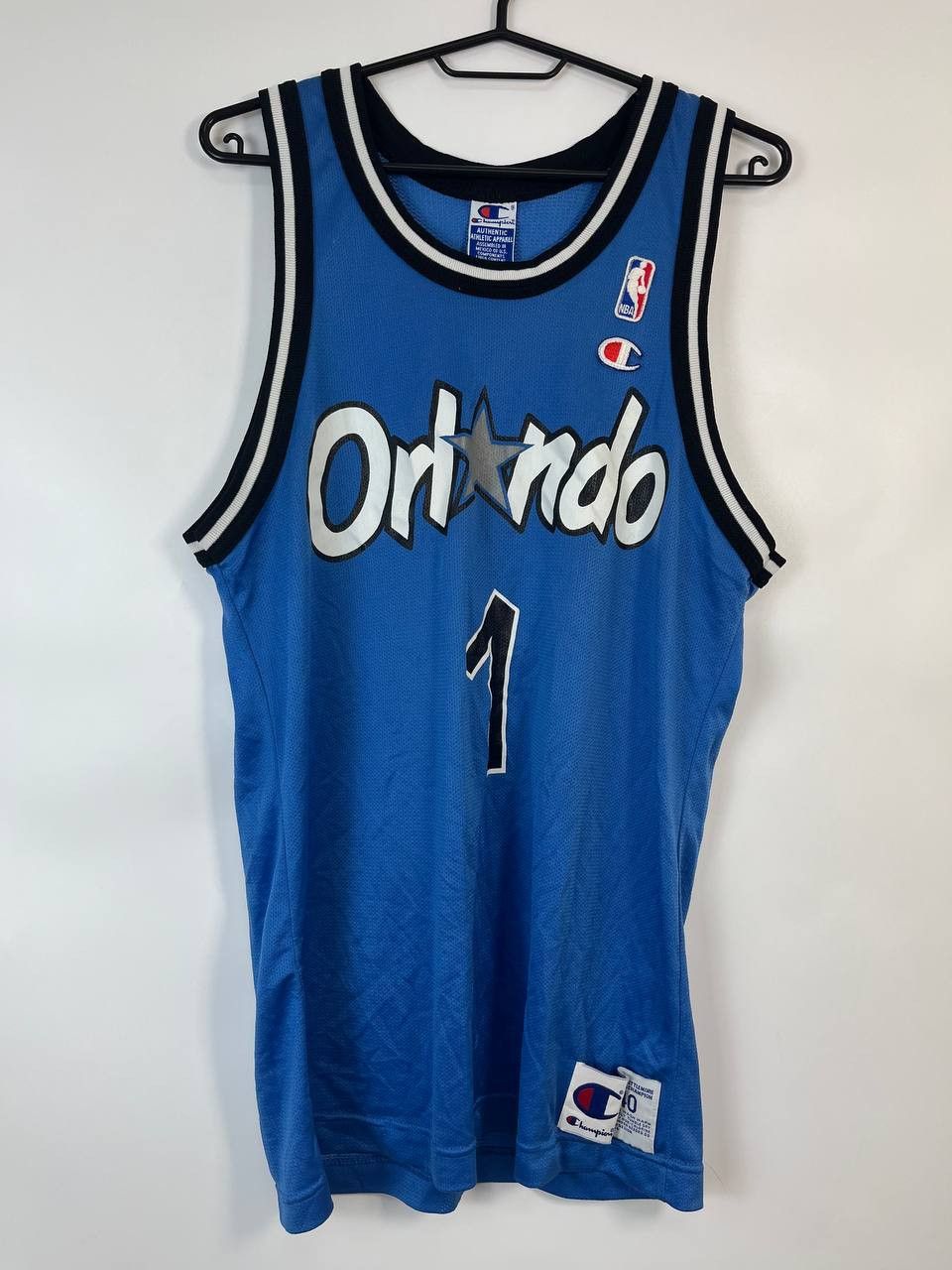 Champion ORLANDO MAGIC 1990s ANFERNEE HARDAWAY #1 NBA CHAMPION SIZE M Size US M / EU 48-50 / 2 - 1 Thumbnail