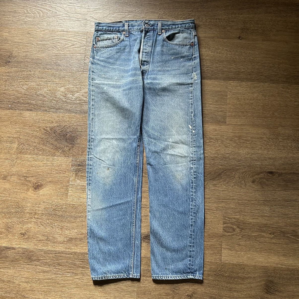 Levi's × Vintage Levi 501 with Blown out Pocket Size US 35 - 1 Thumbnail