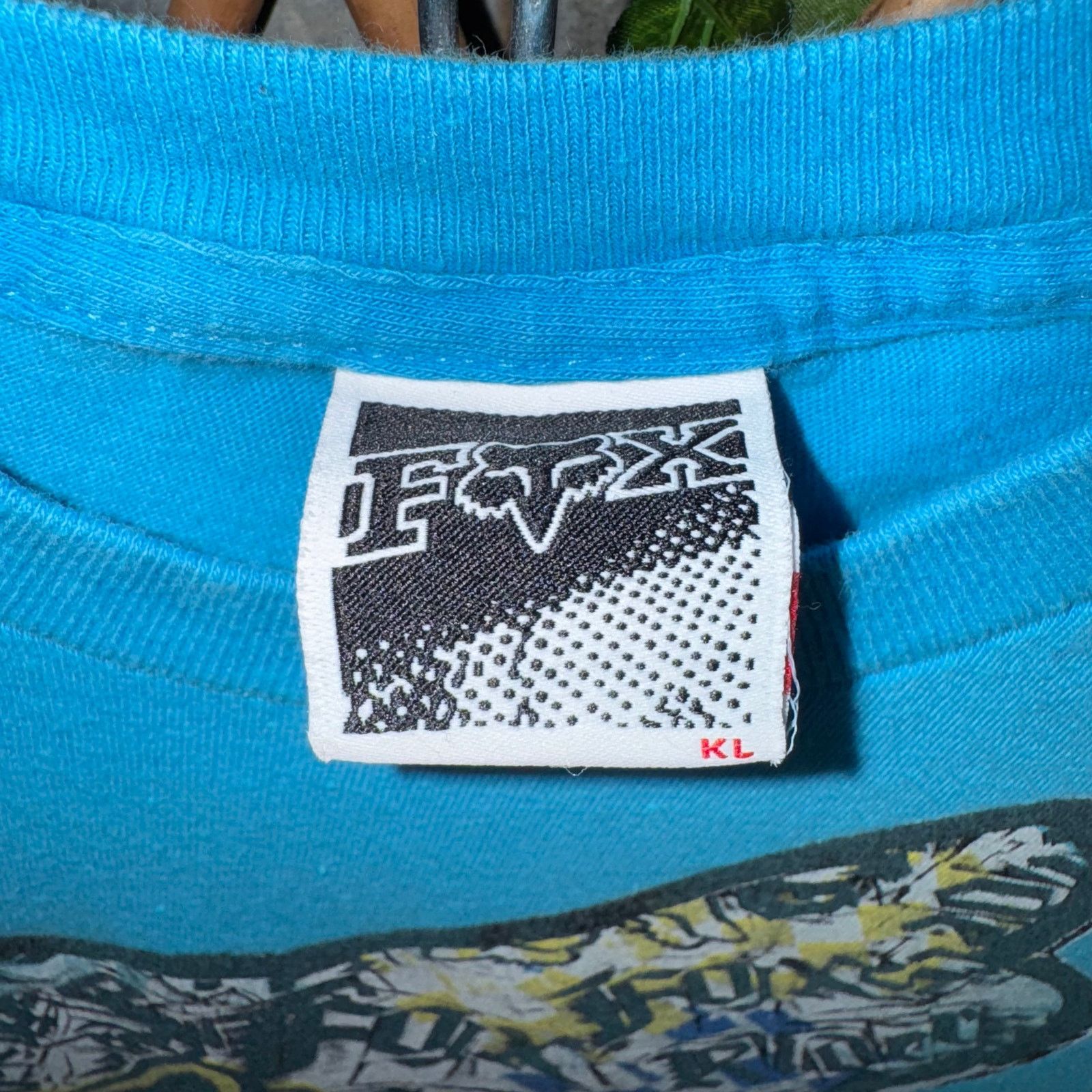 Fox Racing Vintage Y2K fox racing grunge motocross graffiti 00s t-shirt Size US L / EU 52-54 / 3 - 3 Thumbnail