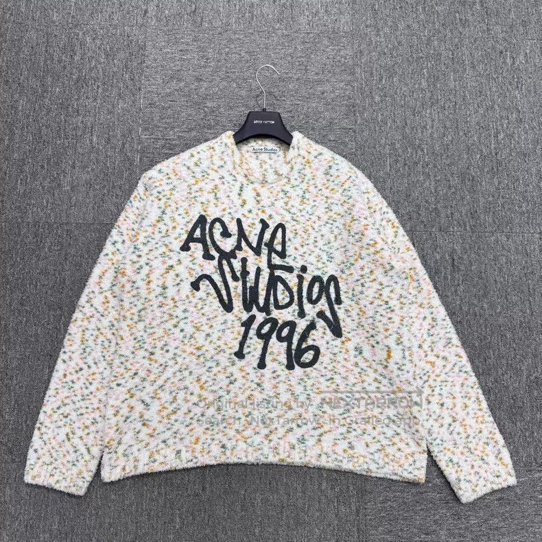 Acne Studios Acne Studios SS25 1996 Series Spray Painted Rainbow Knit S Size US S / EU 44-46 / 1 - 1 Thumbnail