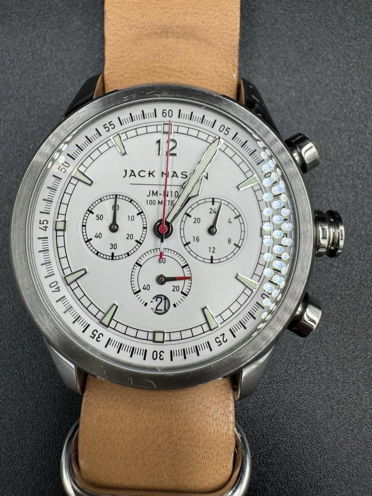 Other Jack Mason Nautical Chronograph Men's Watch Model JM-N102-10 Size ONE SIZE - 2 Thumbnail