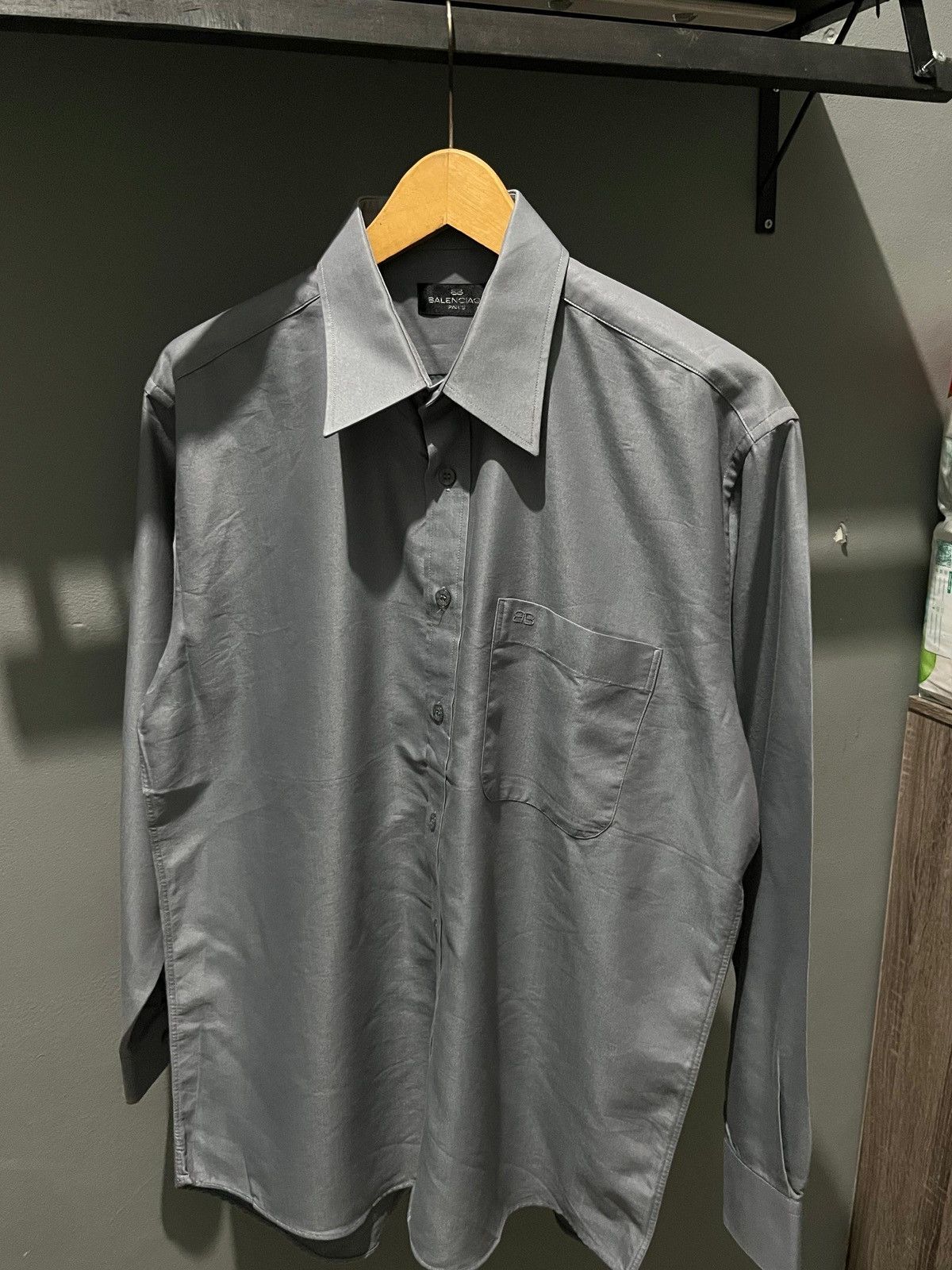 Balenciaga Bundle ❤️‍🔥Vintage Balenciaga Double layer Shirt Size US L / EU 52-54 / 3 - 8 Thumbnail
