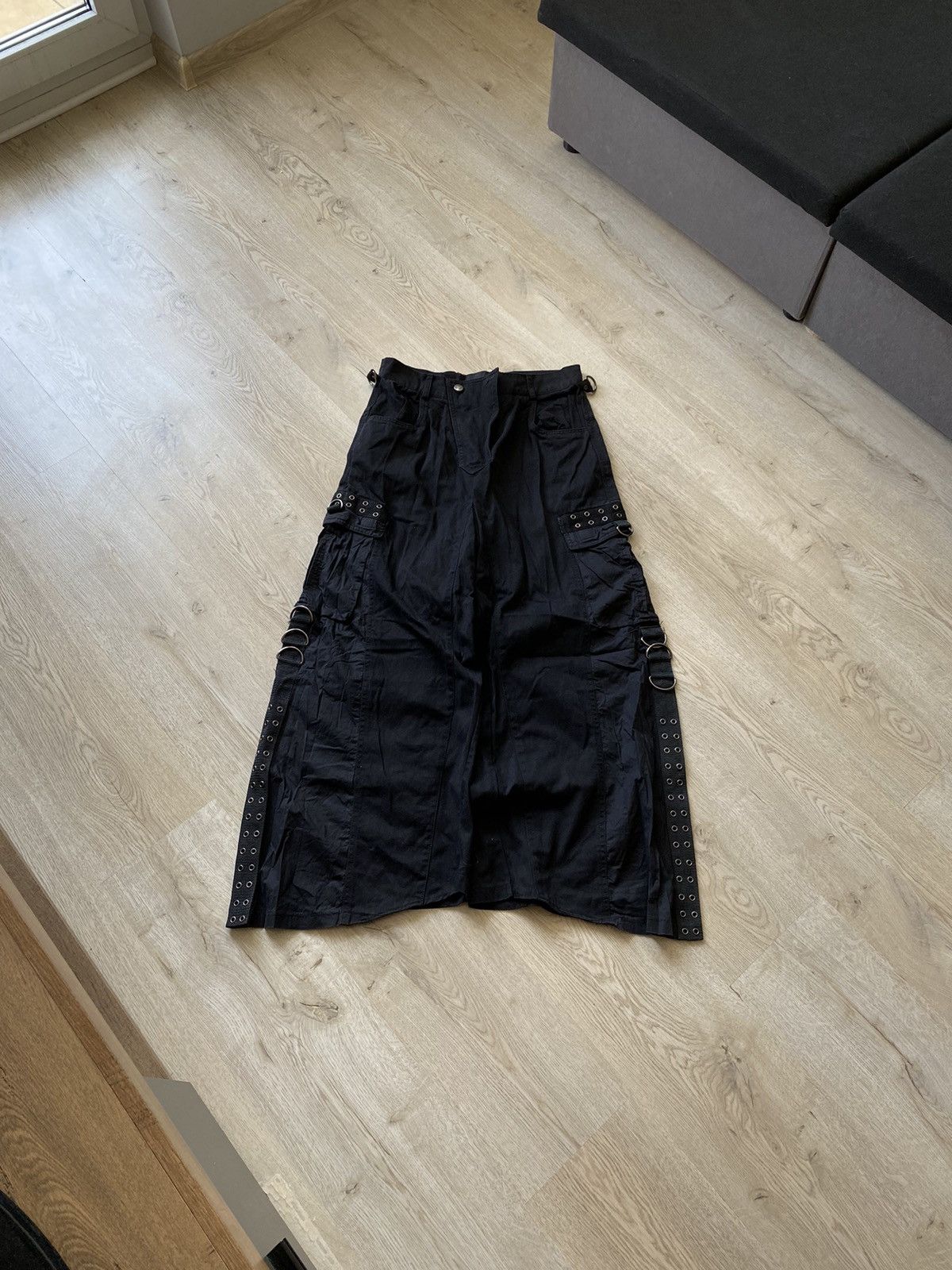 Pre-owned Hysteric Glamour X If Six Was Nine Japan Avant Garde Multipocket Vintage Cargo Bondage Pants