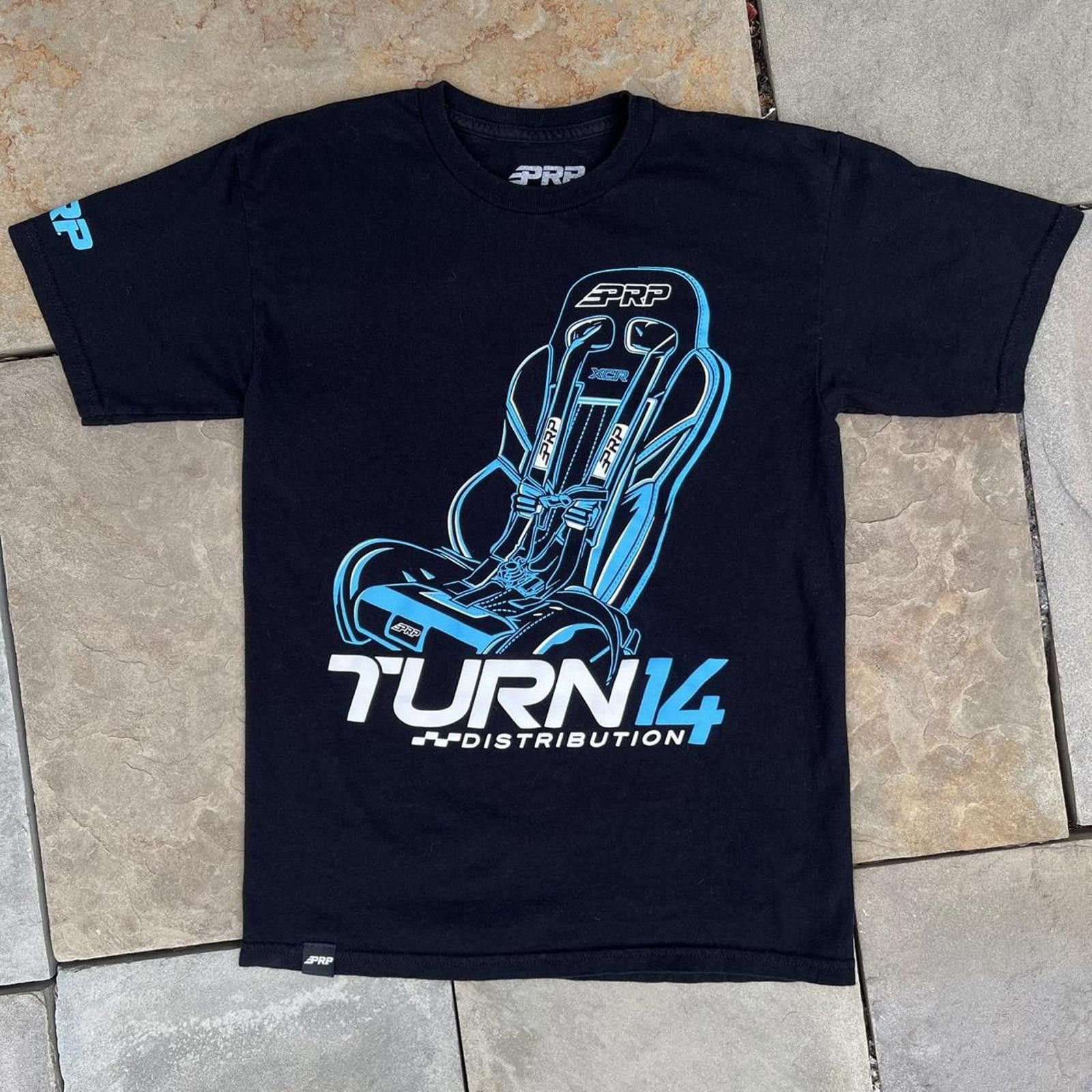 Other PRP Off Road Seats x Turn 14 Collab Black T-shirt Size US S / EU 44-46 / 1 - 1 Thumbnail