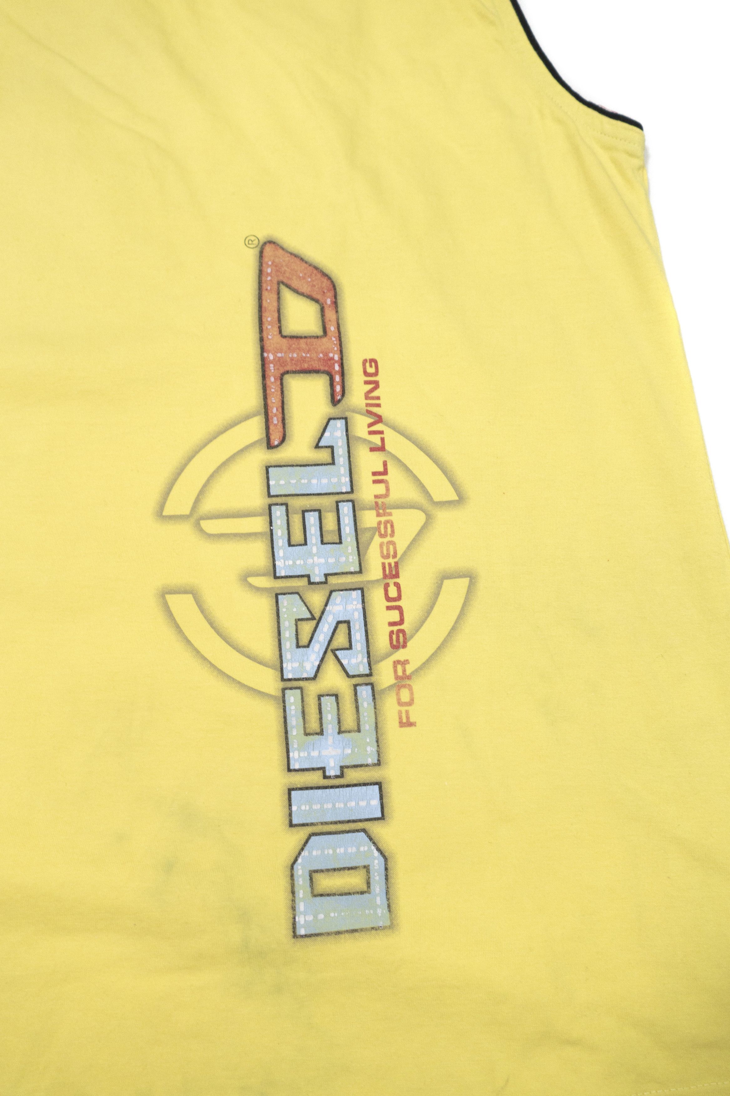 Diesel 90S Logo Y2K Tank Top Size US XL / EU 56 / 4 - 6 Thumbnail