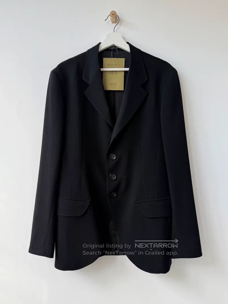 Yohji Yamamoto Yohji Yamamoto 22 AW Mainline Show Wool Suit Jacket Size US M / EU 48-50 / 2 - 1 Thumbnail