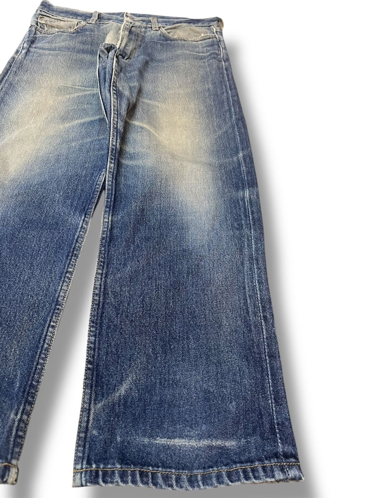 Japanese Brand Vintage Japanese Mudwash Mossy Denim Size US 30 / EU 46 - 4 Thumbnail