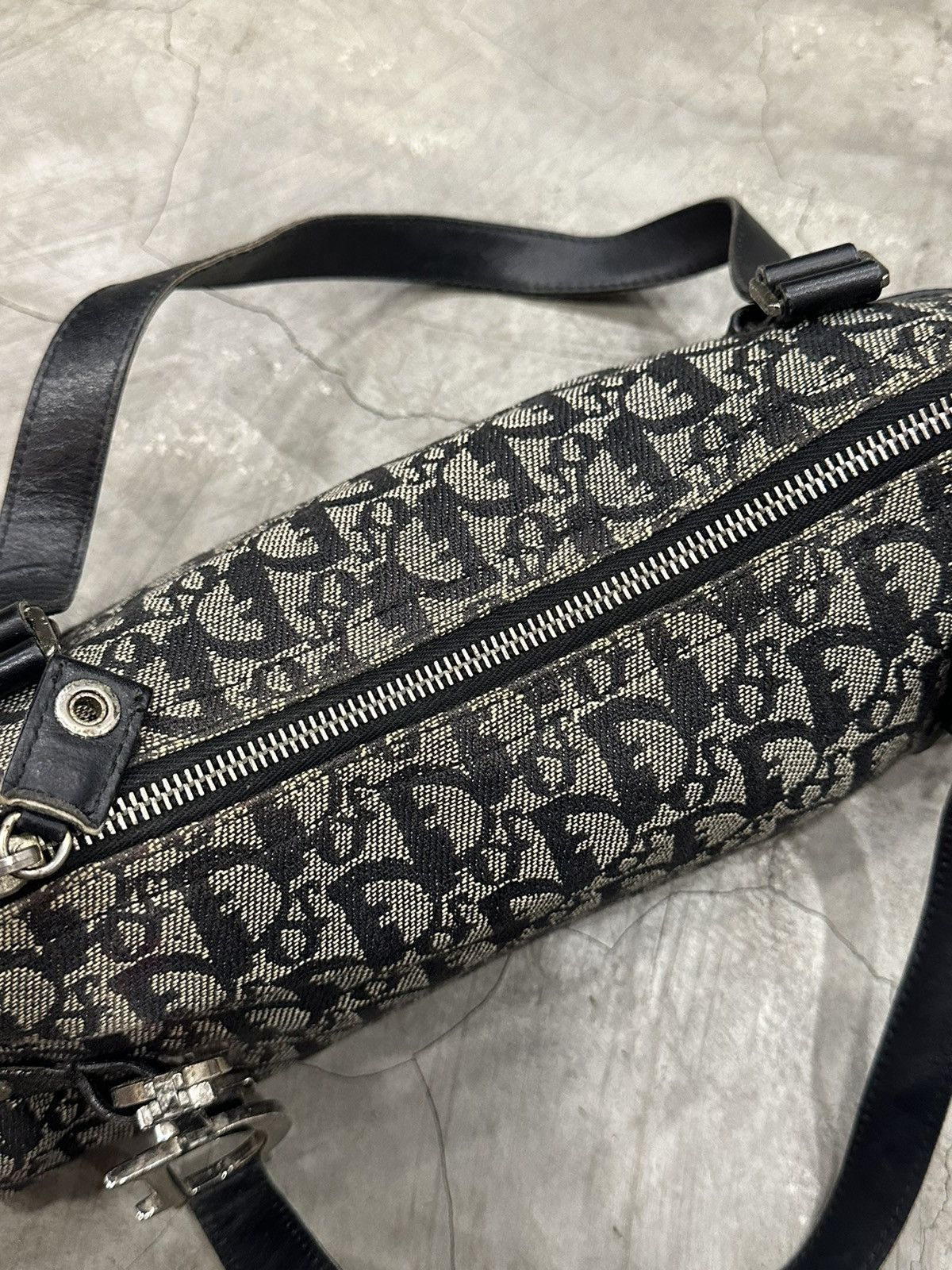 Christian Dior Monsieur Christian Dior Trotter Canvas Shoulder Bag Size ONE SIZE - 10 Thumbnail