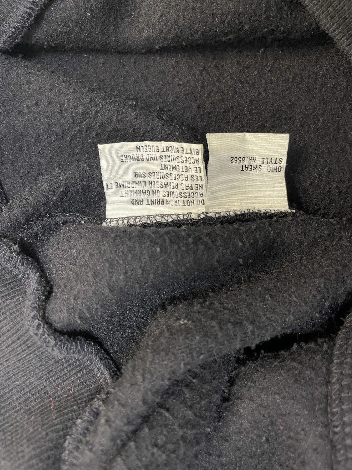 G-Star Vintage G-Star Raw Fleece Hoodie XXL Black Full Zip Jacket Size US XXL / EU 58 / 5 - 4 Thumbnail