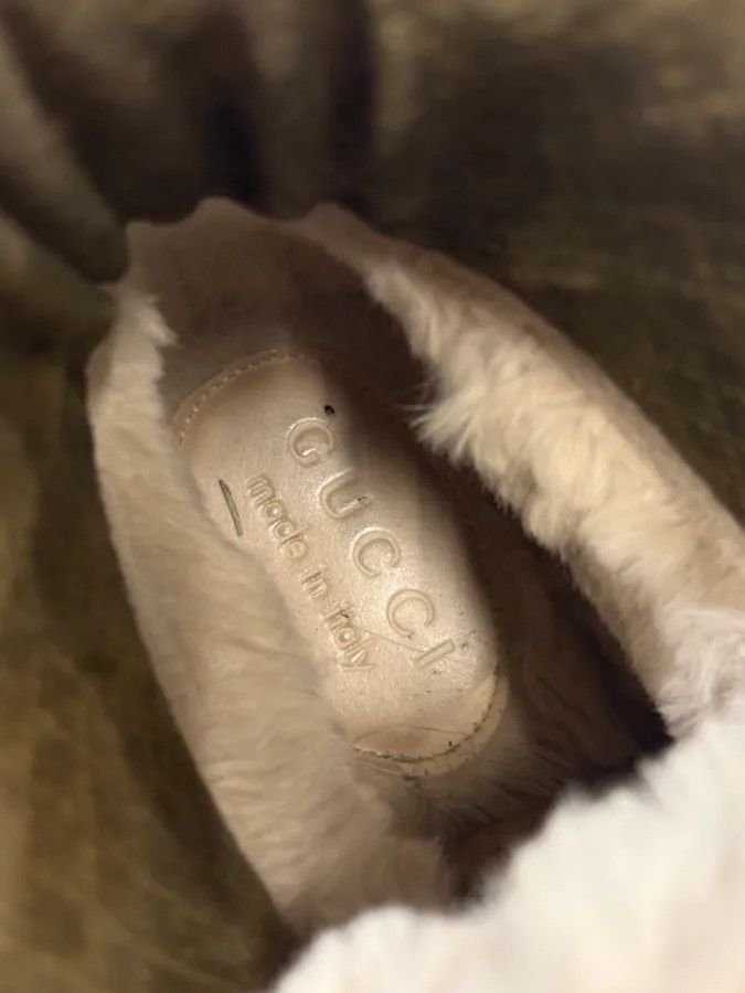 Gucci 2000s Gucci Khaki Classy Leather Boots Size US 12 / EU 45 - 9 Thumbnail