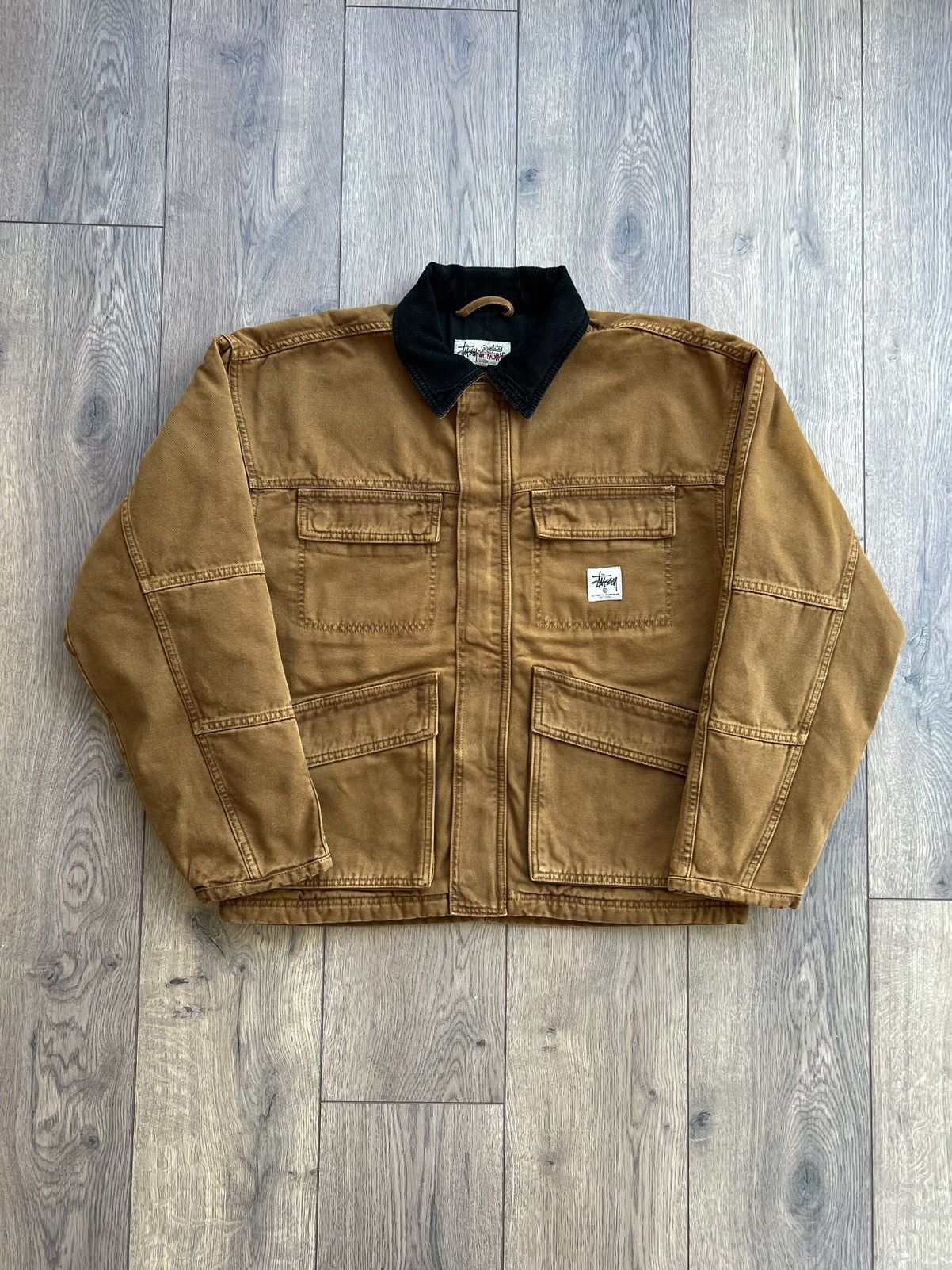 Stussy Stussy Alfonso Canvas Shop Jacket | Grailed