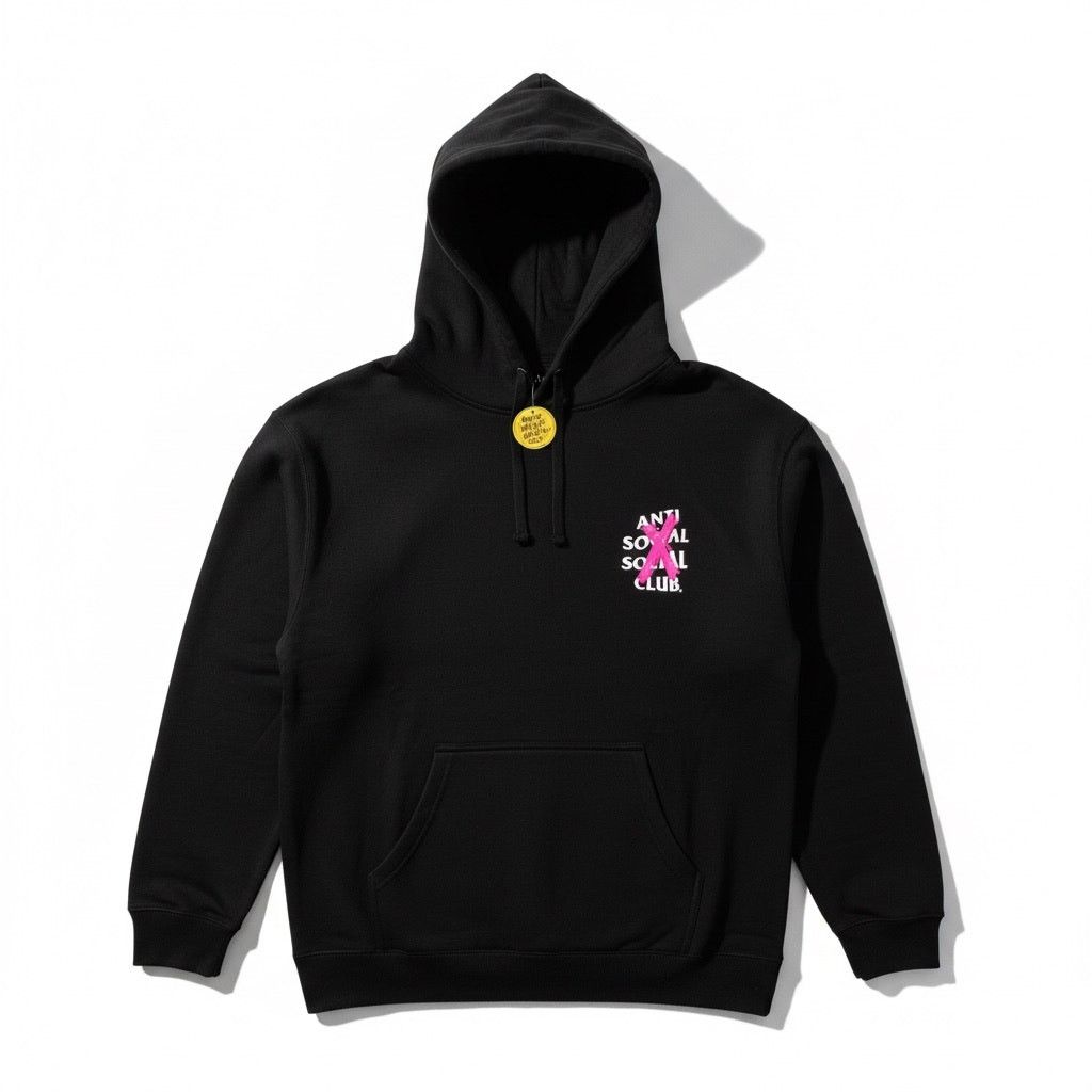 Anti Social Social Club Anti Social Social Club Cancelled Black Hoodie [Size Large] Size US L / EU 52-54 / 3 - 1 Thumbnail