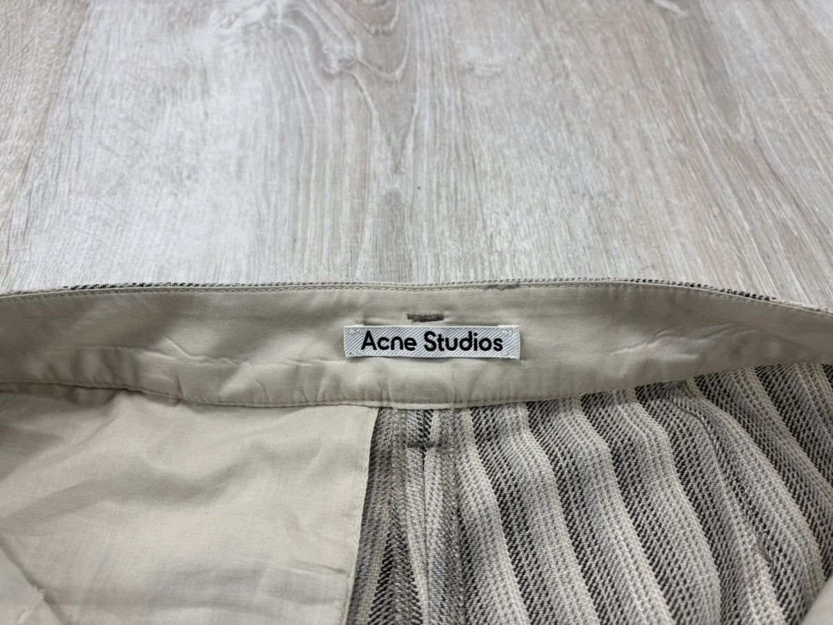 Acne Studios × Japanese Brand Womens pants Acne Studios Size 36 Color Brown/Beige Size 25" / US 0 / IT 36 - 7 Thumbnail