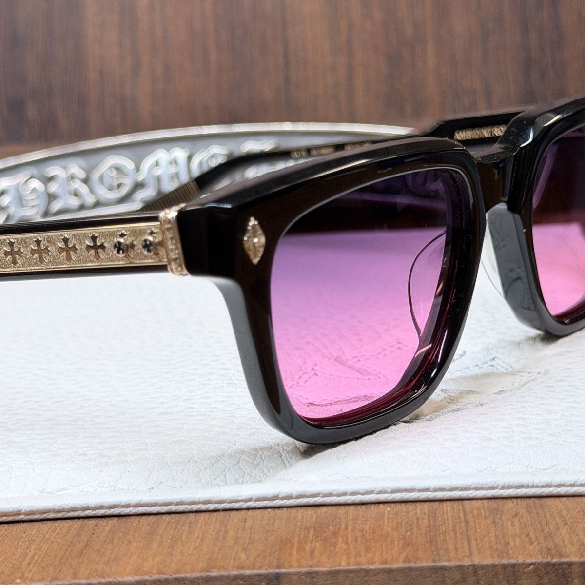Chrome Hearts Chrome Hearts Ambidixtrous 1/1 Sunglasses Size ONE SIZE - 5 Thumbnail