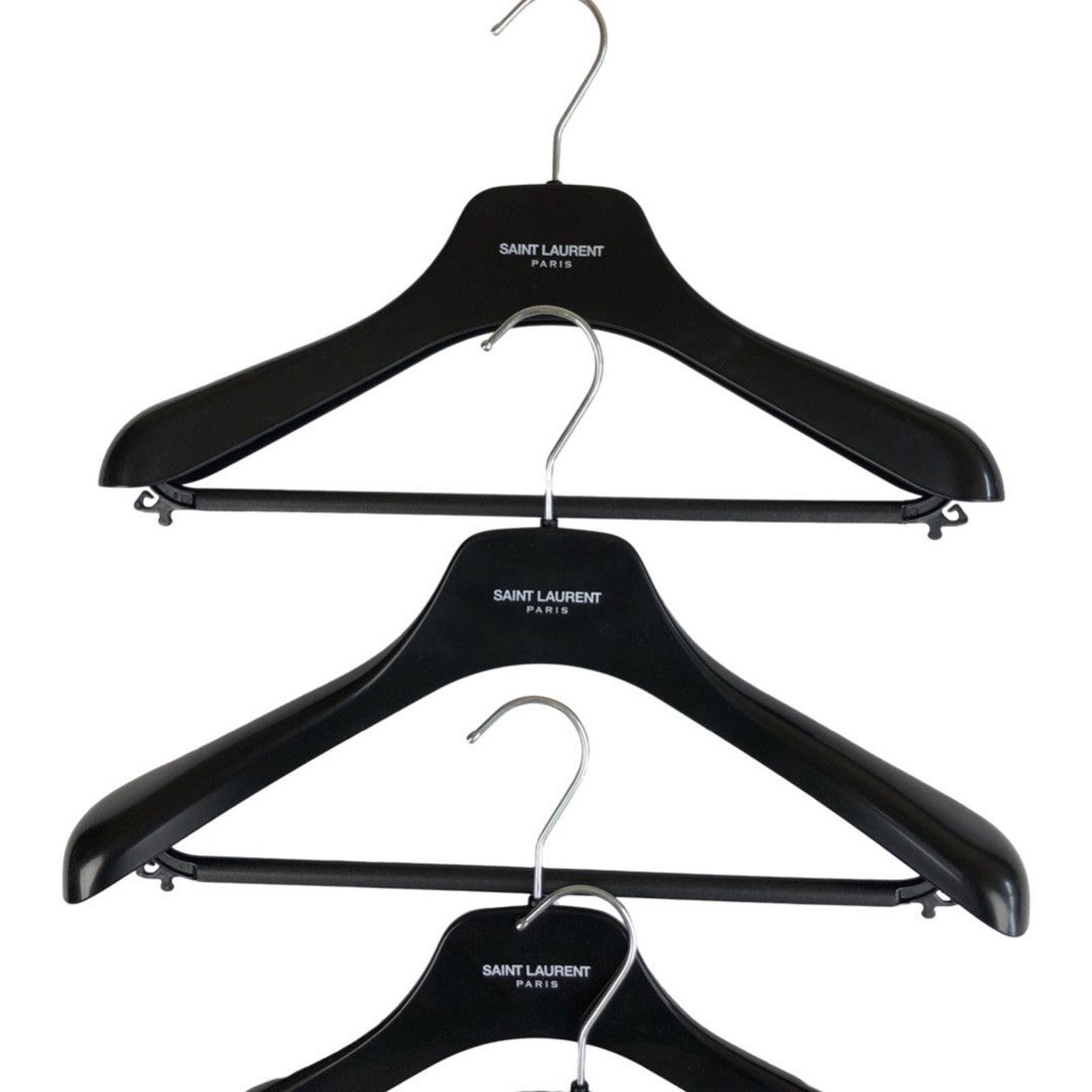 Saint Laurent Paris Saint Laurent Logo Plastic Hangers Size ONE SIZE - 3 Thumbnail