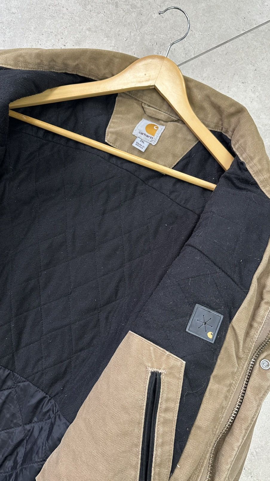 Carhartt Vintage Carhartt distressed jacket xxl size Size US XXL / EU 58 / 5 - 13 Thumbnail