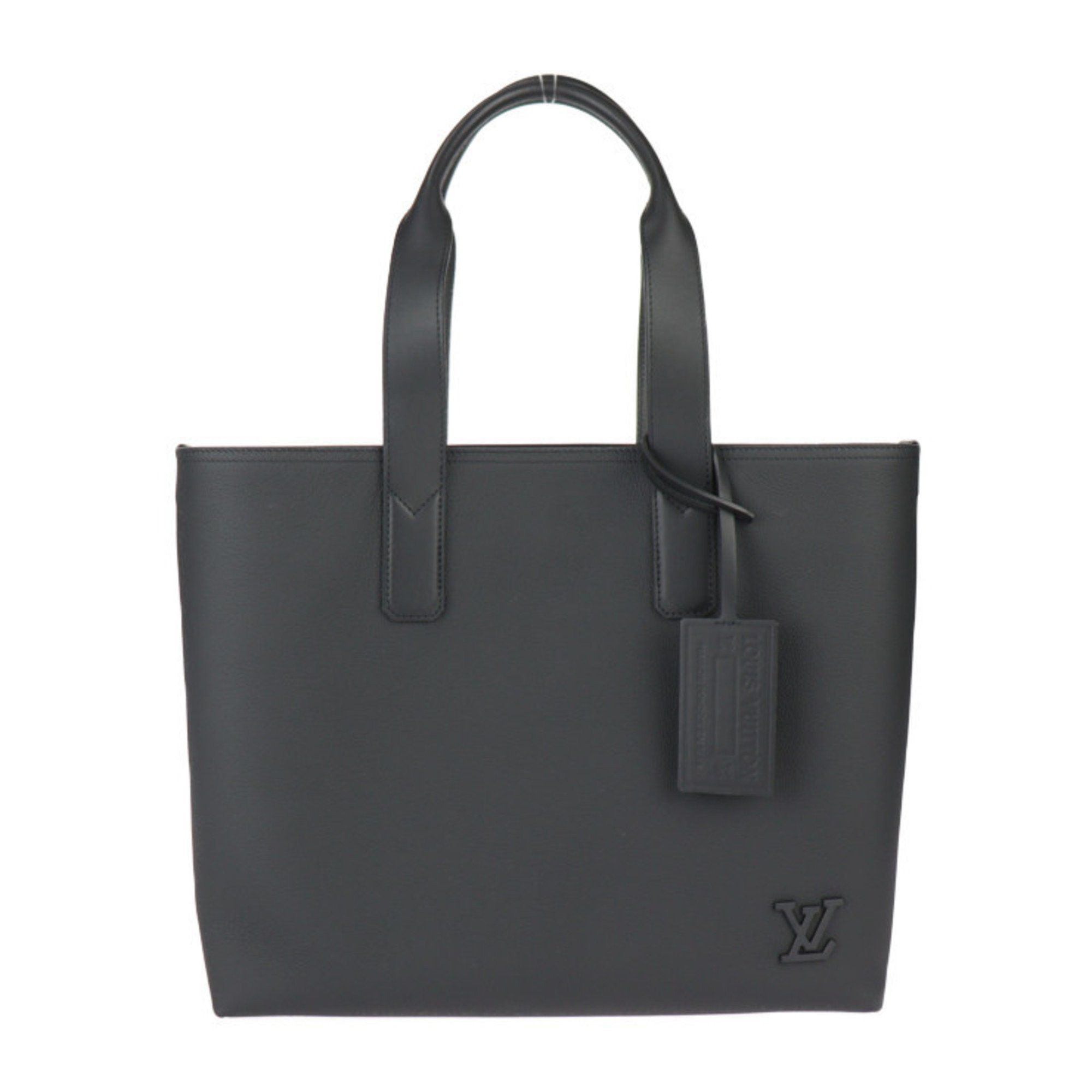Louis Vuitton Louis Vuitton Pilot Tote Bag M24771 Leather Black LV Initials Size ONE SIZE - 1 Thumbnail