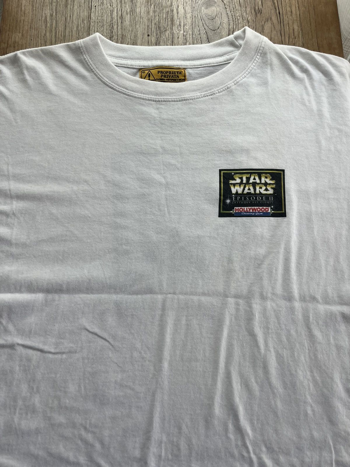 Star Wars × Vintage Vintage STAR WARS EPISODE II 2002’s Lucas Film Promo Tshirt Size US L / EU 52-54 / 3 - 4 Thumbnail