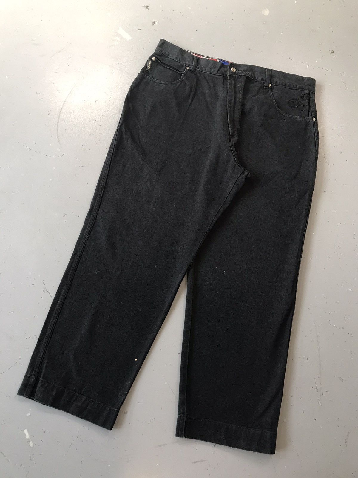 Vintage Vintage SOHK patch work straight fit denim Size US 40 / EU 56 - 3 Thumbnail