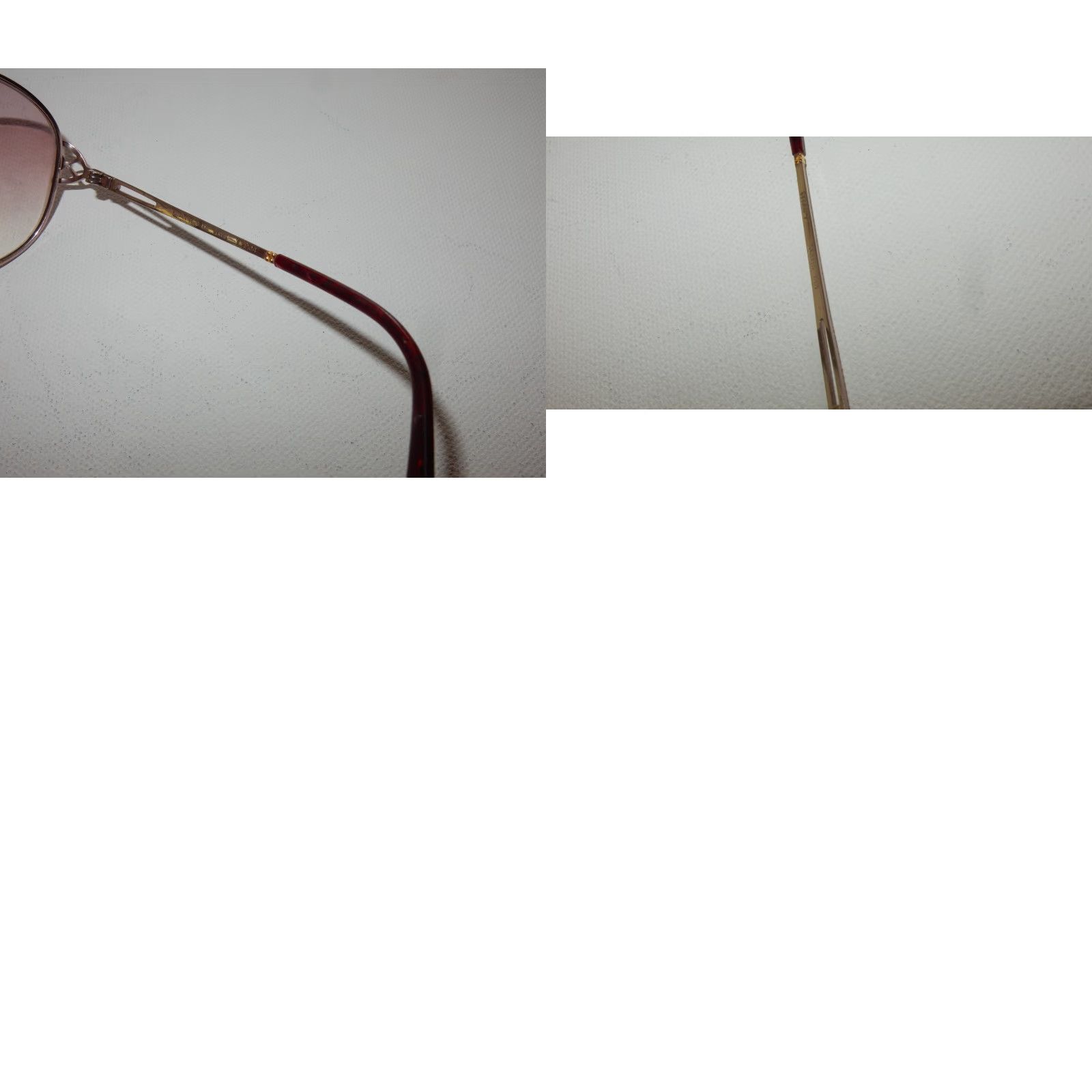 Lancel VINTAGE Lancel Sunglasses Women 56mm Silver Gold Frames Prescription Light Magnification Size ONE SIZE - 8 Thumbnail