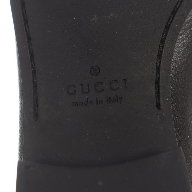 Gucci Gucci Black Leather Casual Shoes for Men Size US 8.5 / EU 41-42 - 3 Thumbnail