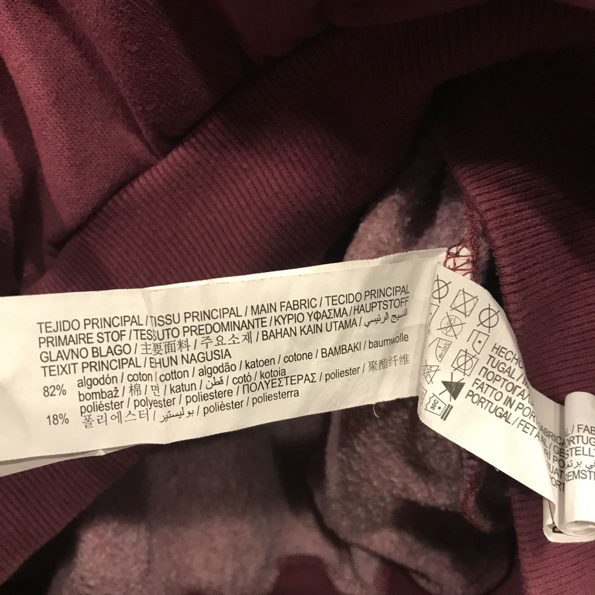 Vintage oversize unisex burgundy crewneck atlanta rugby 90s boxy Size US L / EU 52-54 / 3 - 8 Thumbnail